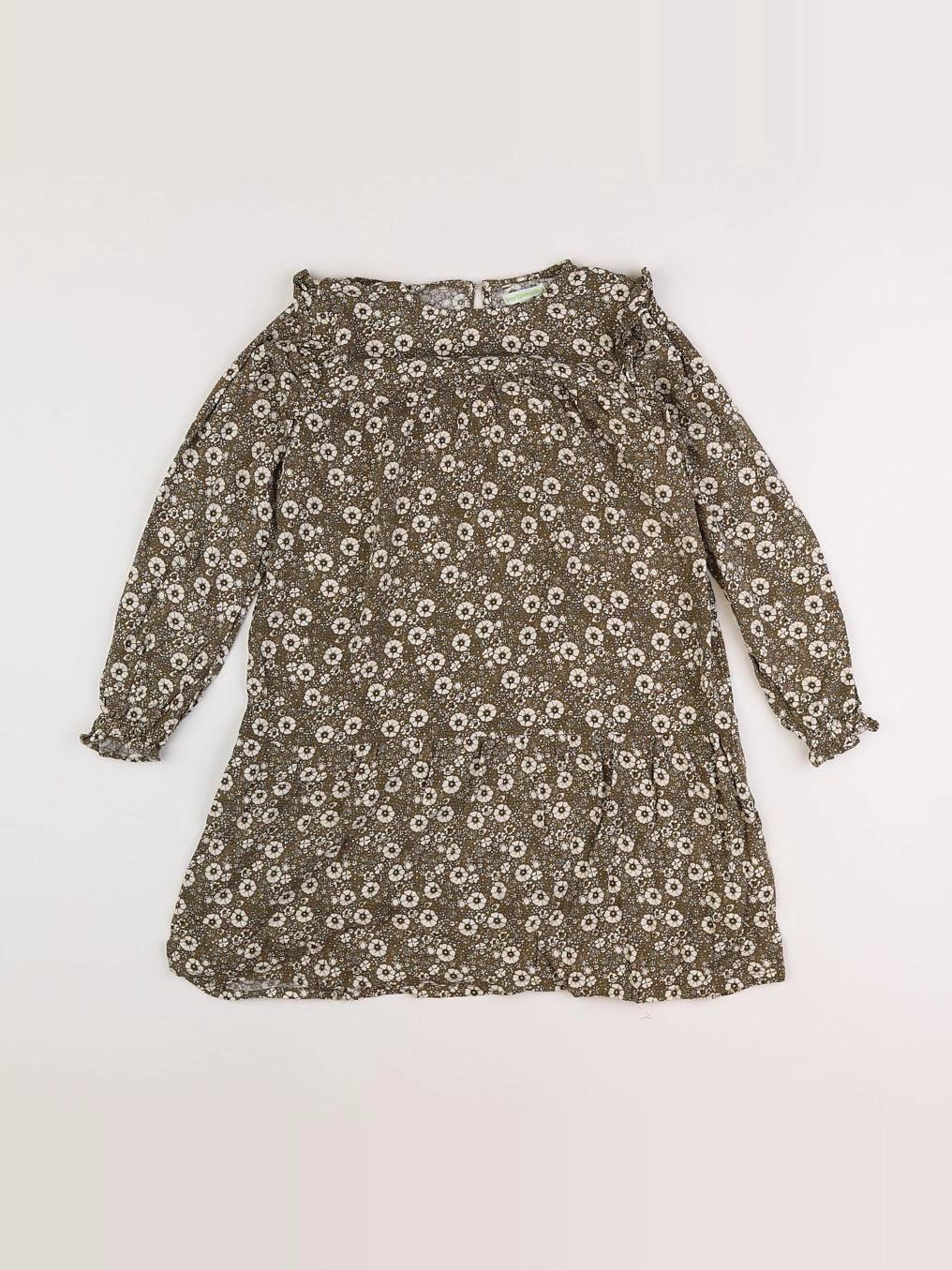 Vertbaudet - robe vert - 9 ans