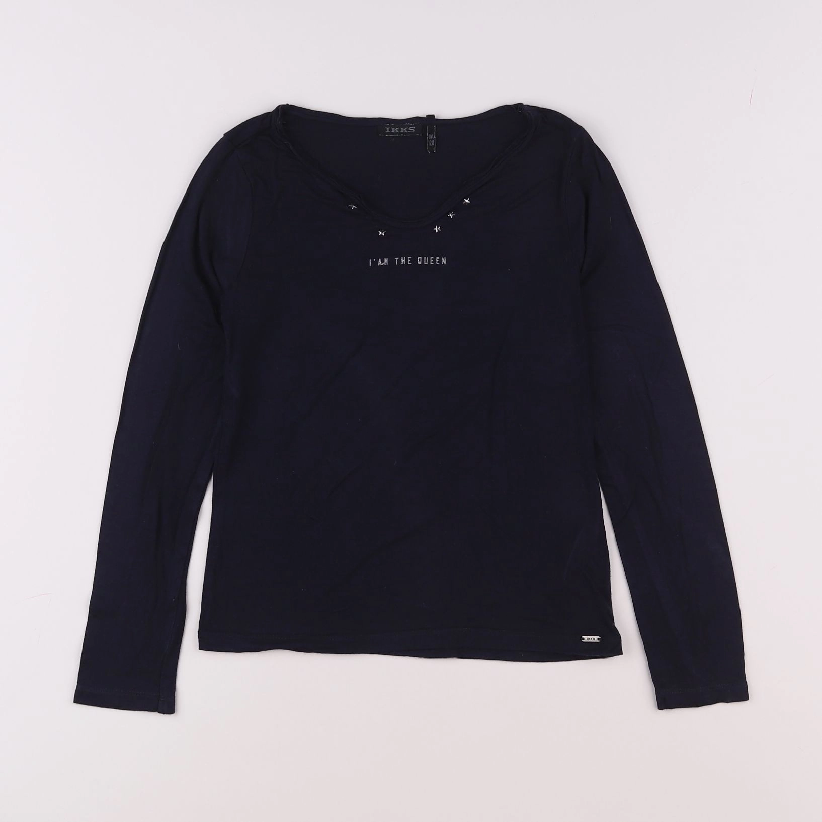 IKKS - tee-shirt bleu - 8 ans
