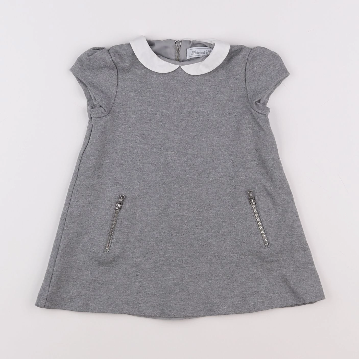 Tartine & Chocolat - robe gris - 2 ans