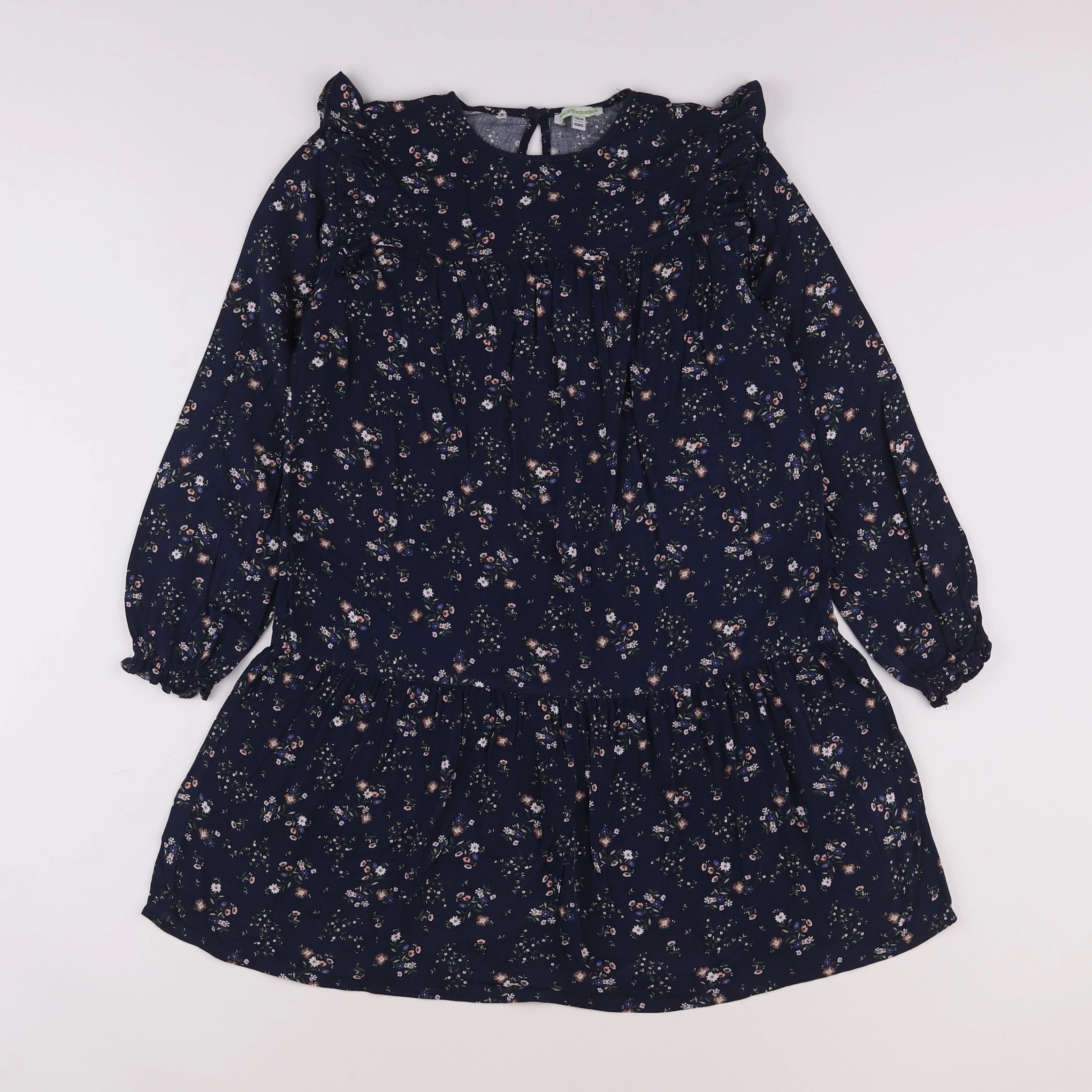 Vertbaudet - robe bleu - 10 ans