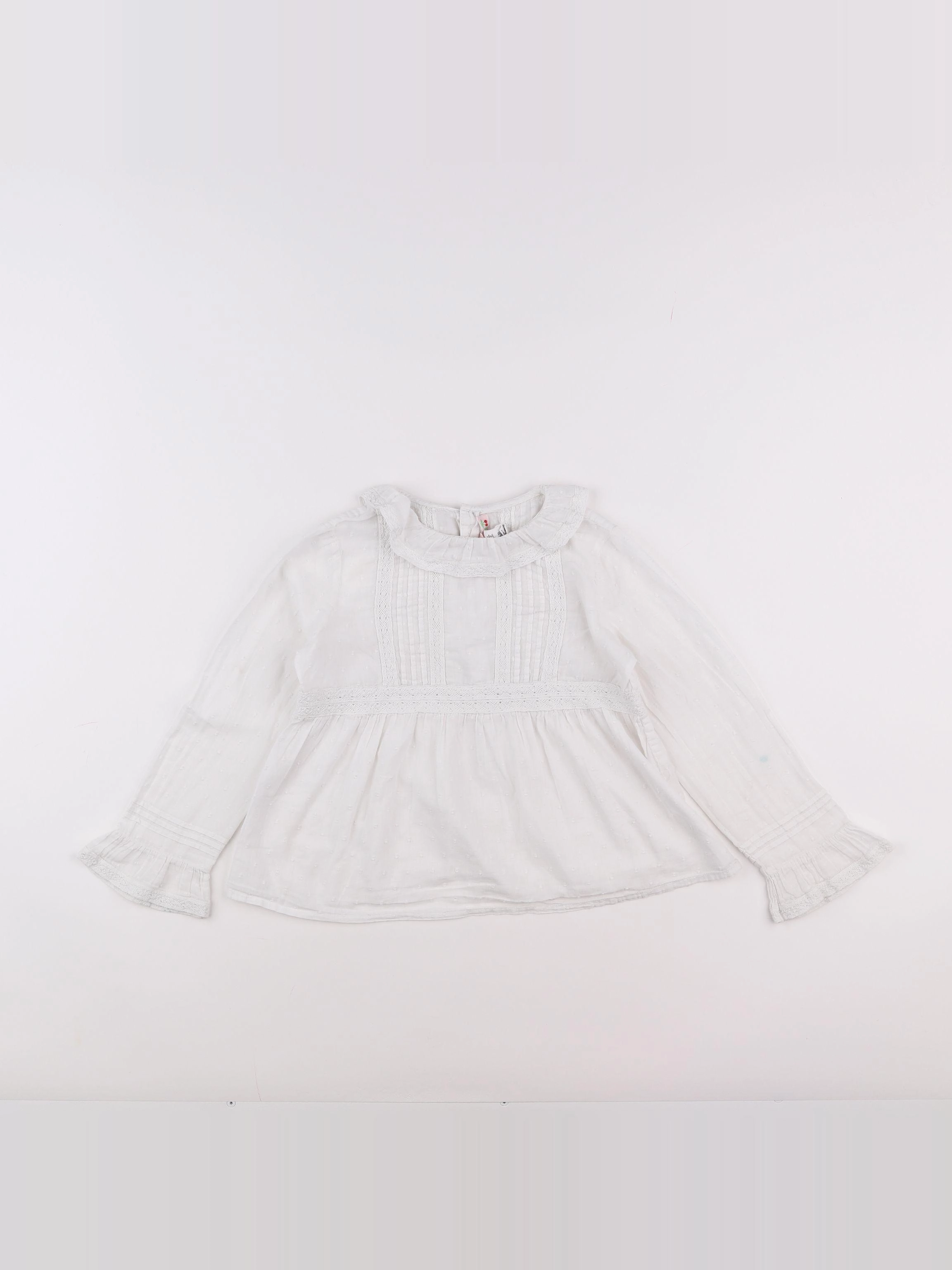 Bonpoint - blouse blanc - 6 ans