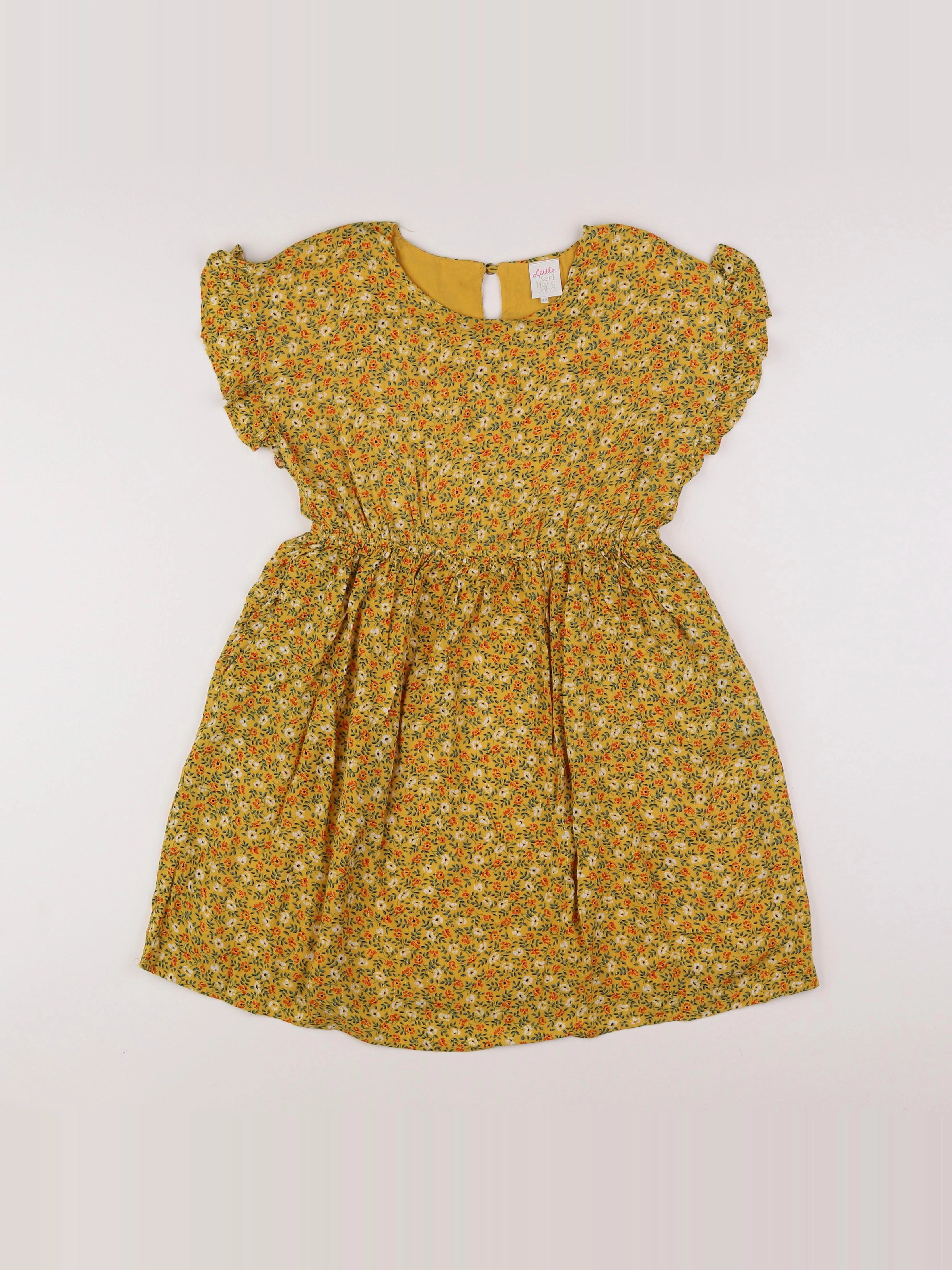 Little marc jacobs - robe jaune - 12 ans