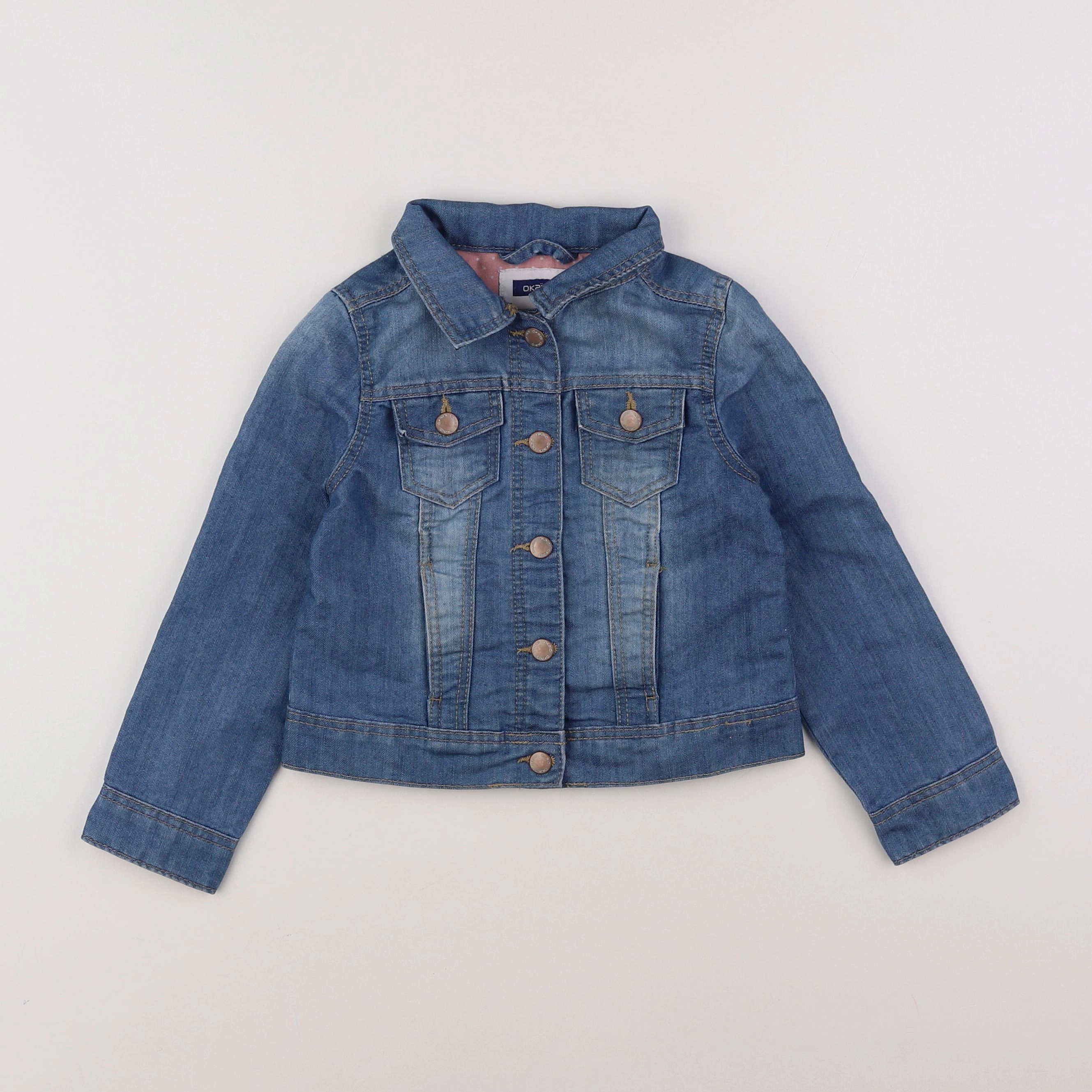 Okaidi - veste bleu - 3 ans