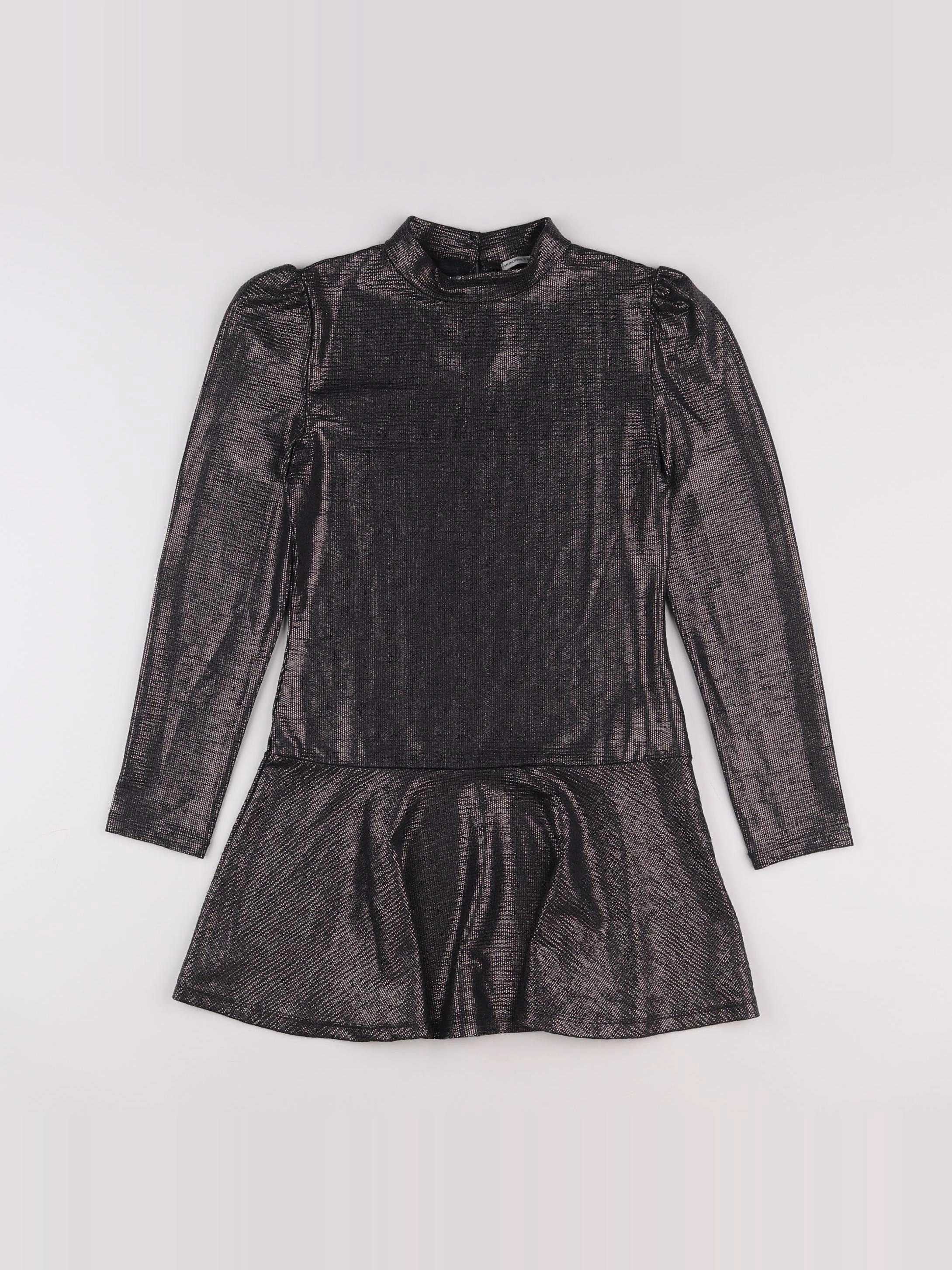 Monoprix - robe argent - 12 ans
