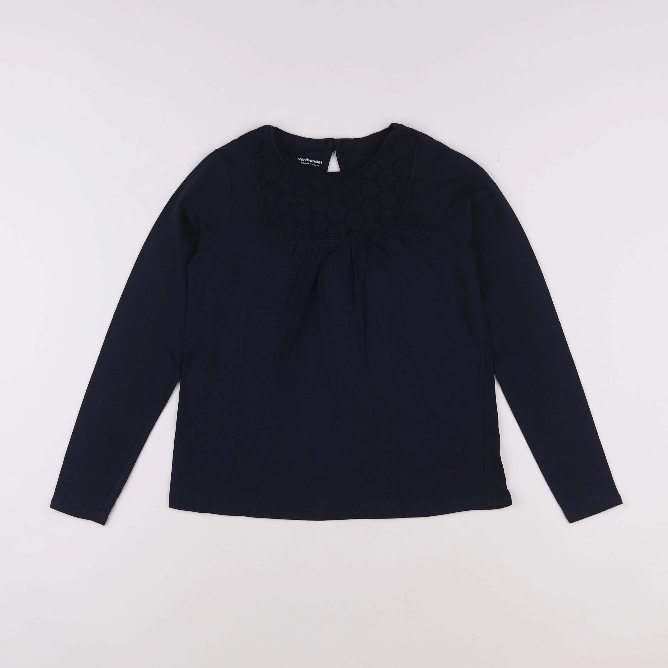 Vertbaudet - tee-shirt bleu - 10 ans