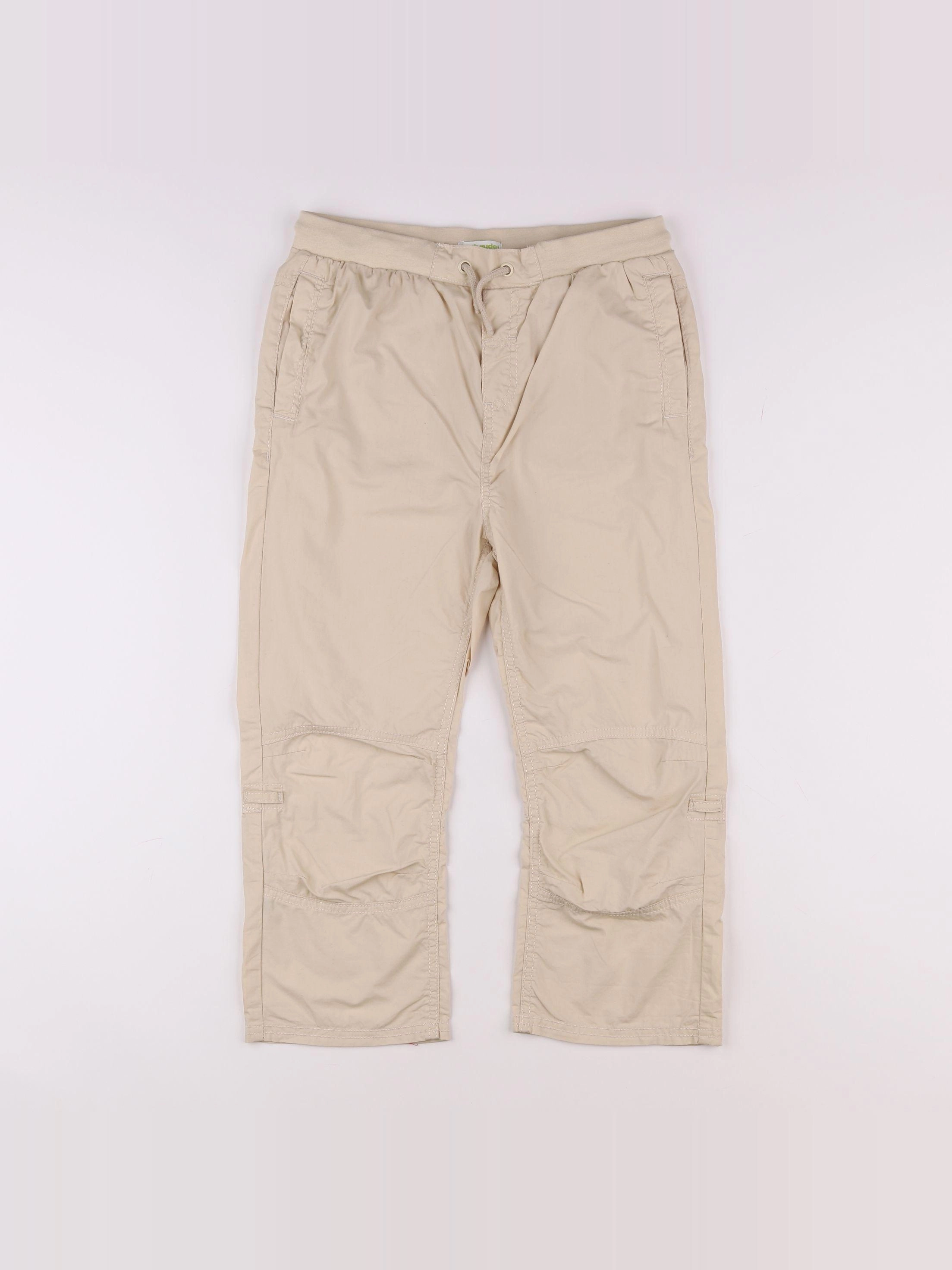 Vertbaudet - pantacourt beige - 12 ans