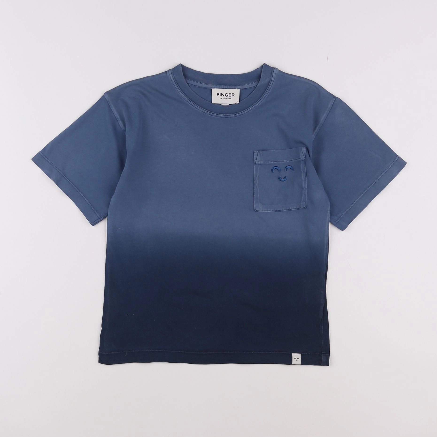 Finger in the nose - tee-shirt bleu - 6/7 ans