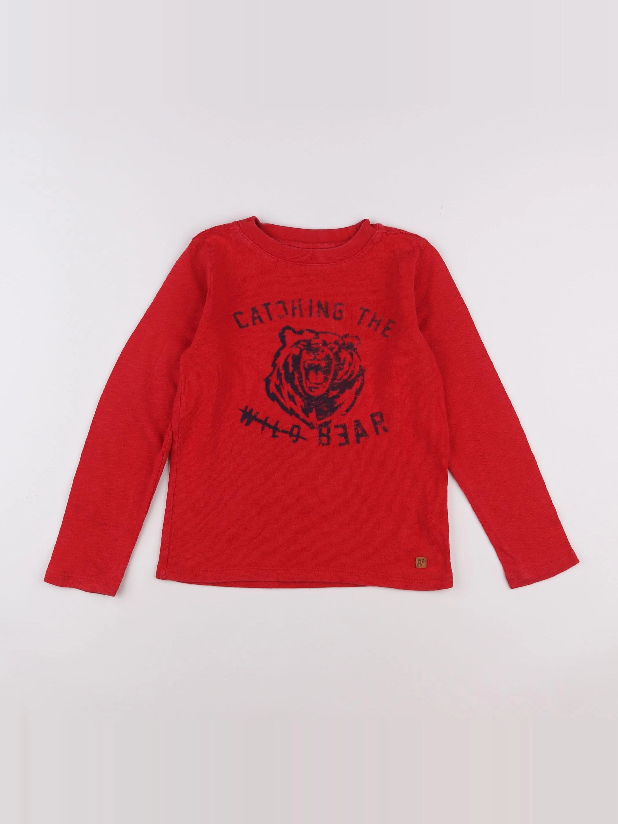 American Outfitters - sweat rouge - 8 ans