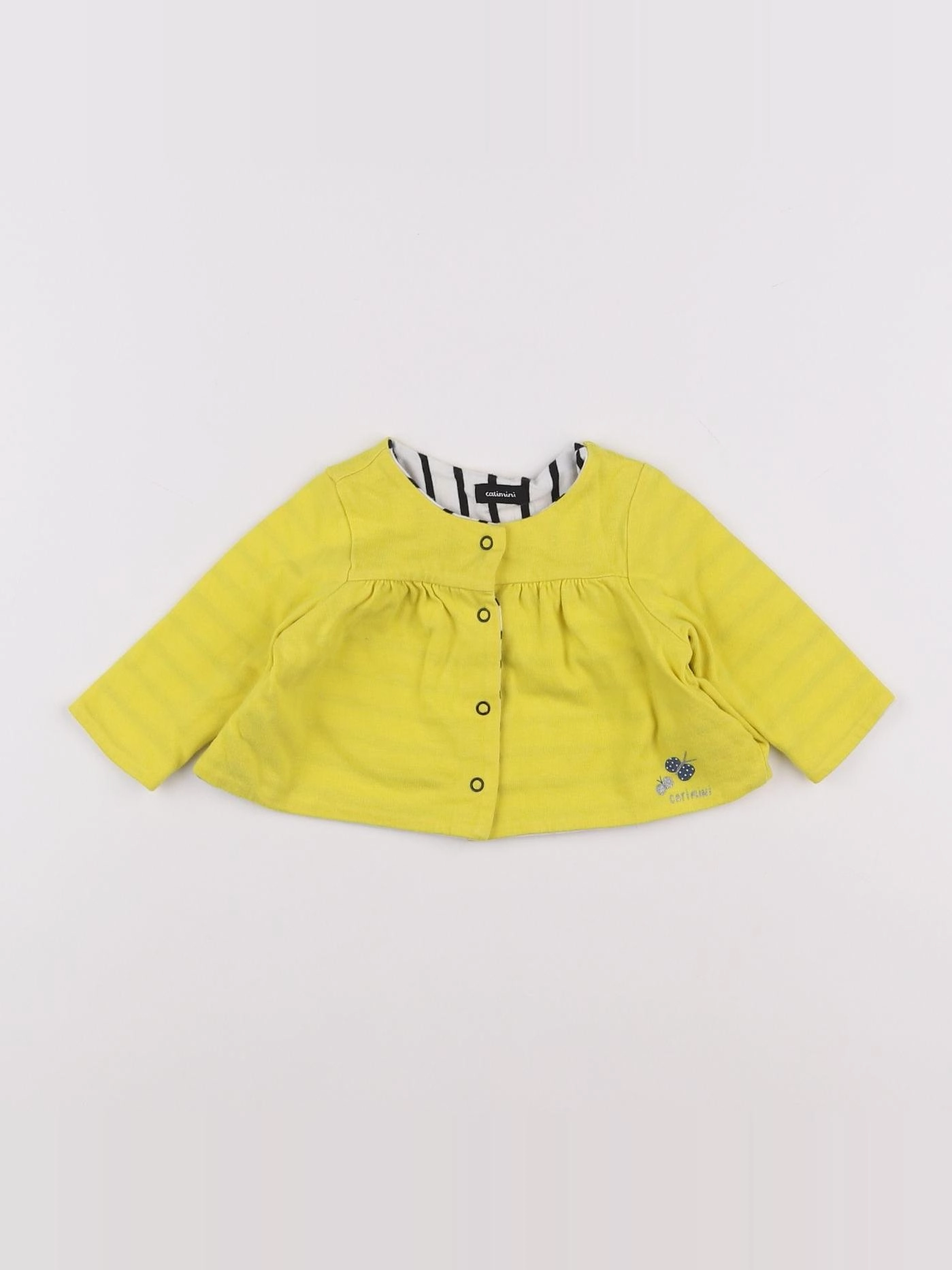 Catimini - tee-shirt jaune - 3 mois
