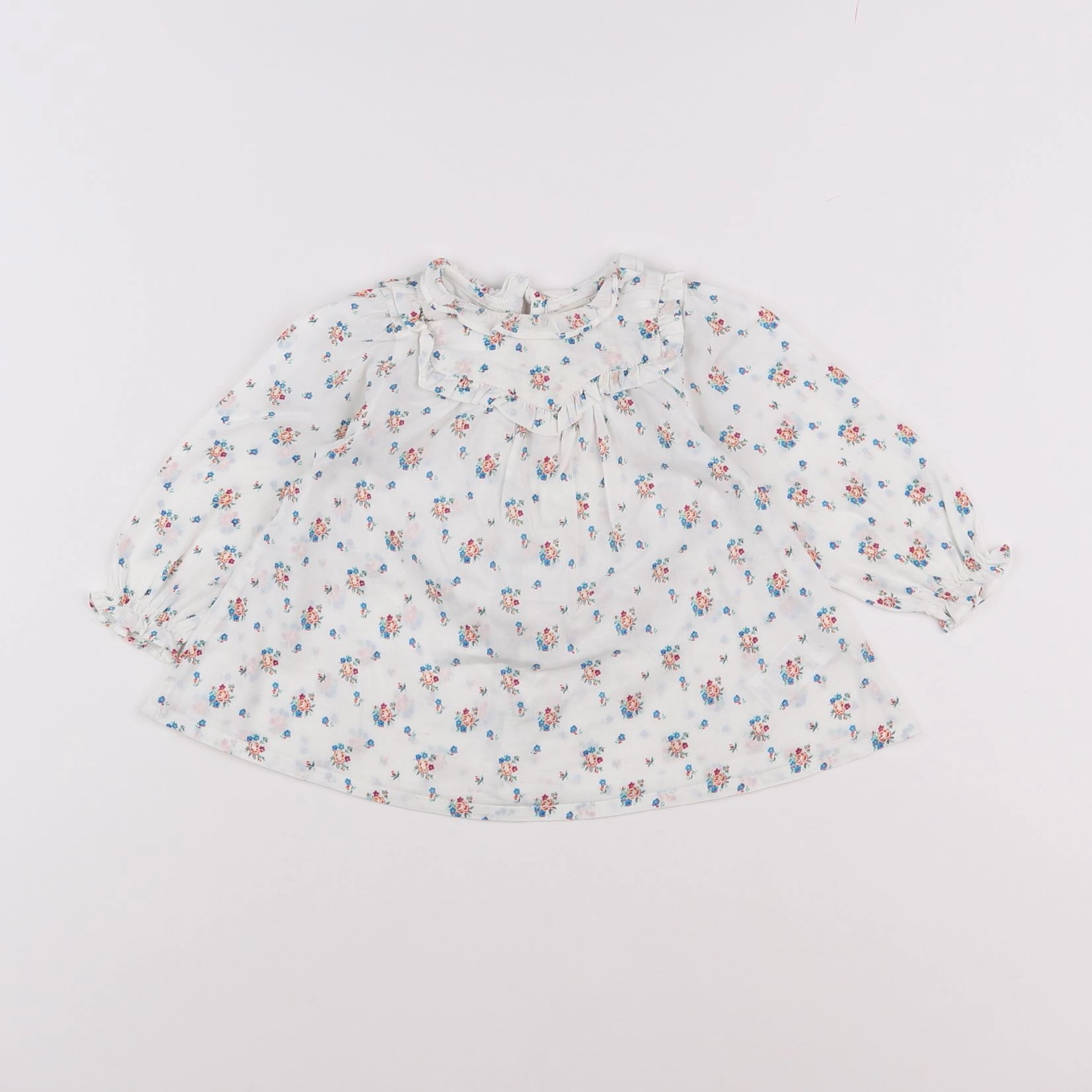 Bonton - blouse multicolore - 6 mois