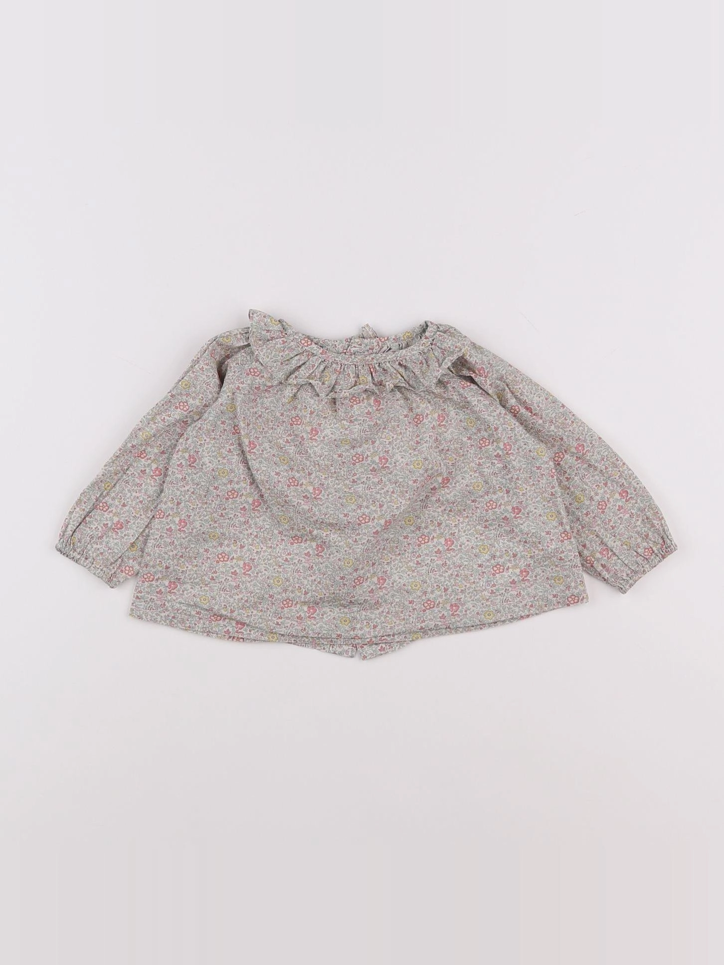 Bonton - blouse multicolore - 6 mois