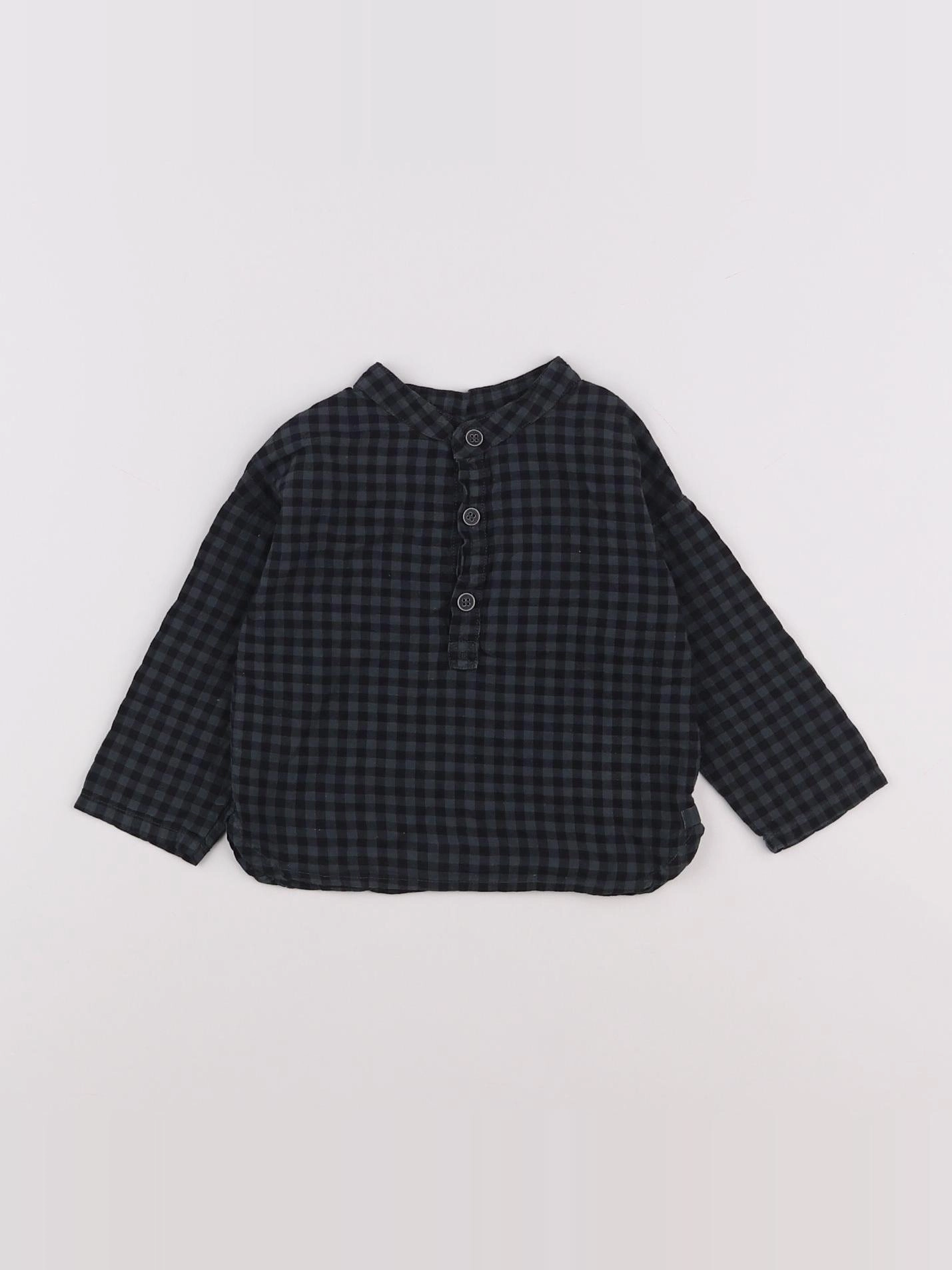Buho - chemise gris - 9 mois