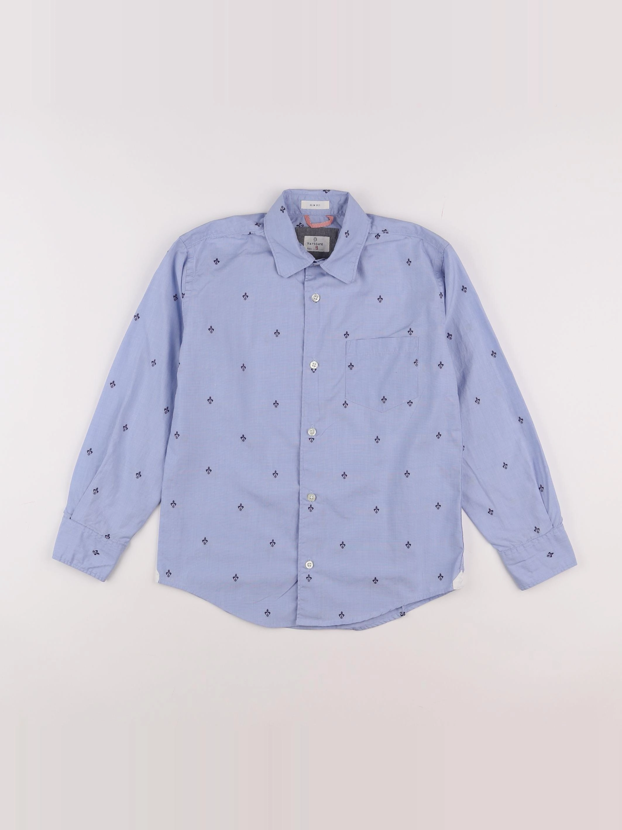 Hartford - chemise bleu - 8 ans