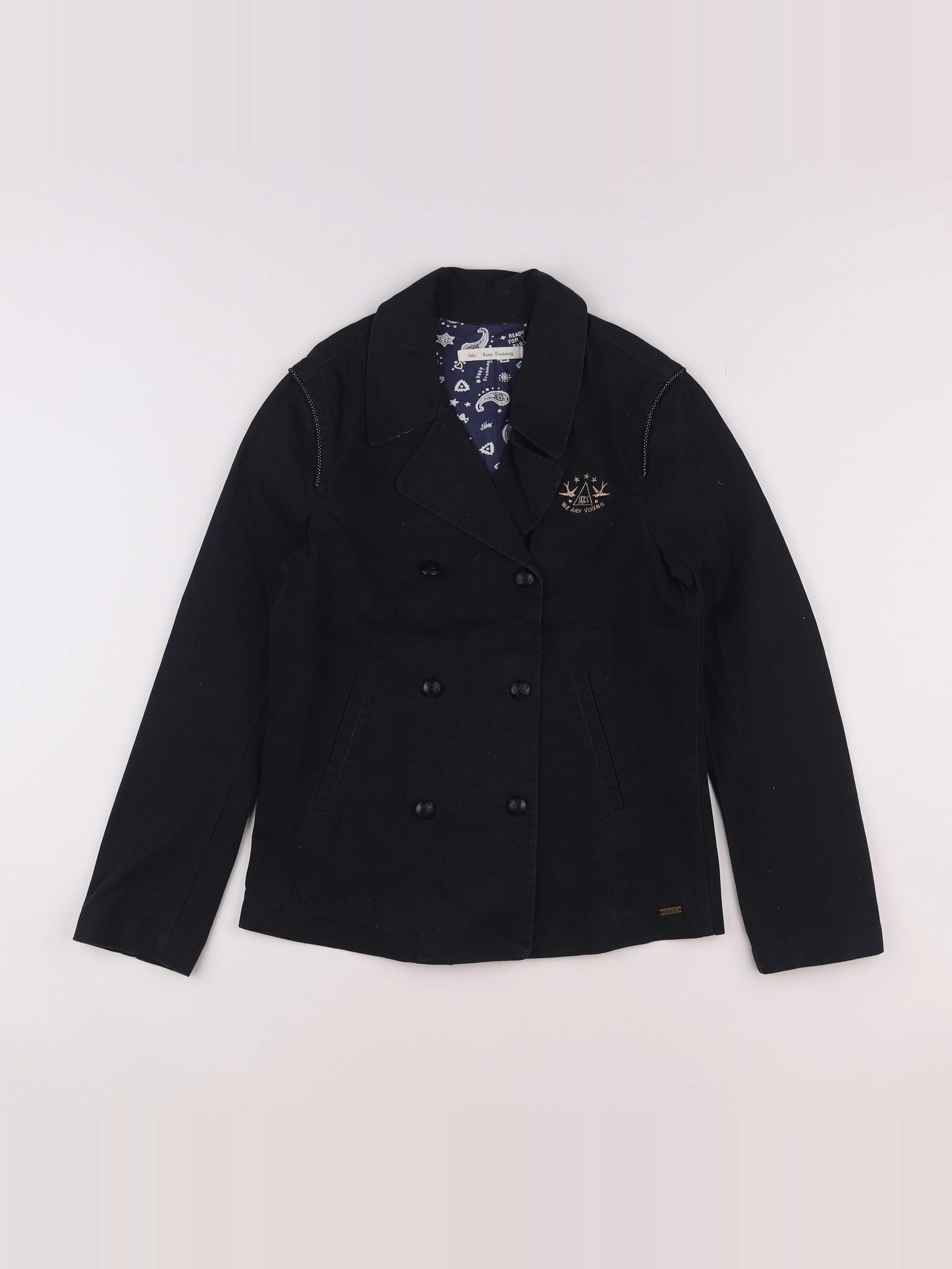 IKKS - veste bleu - 12 ans