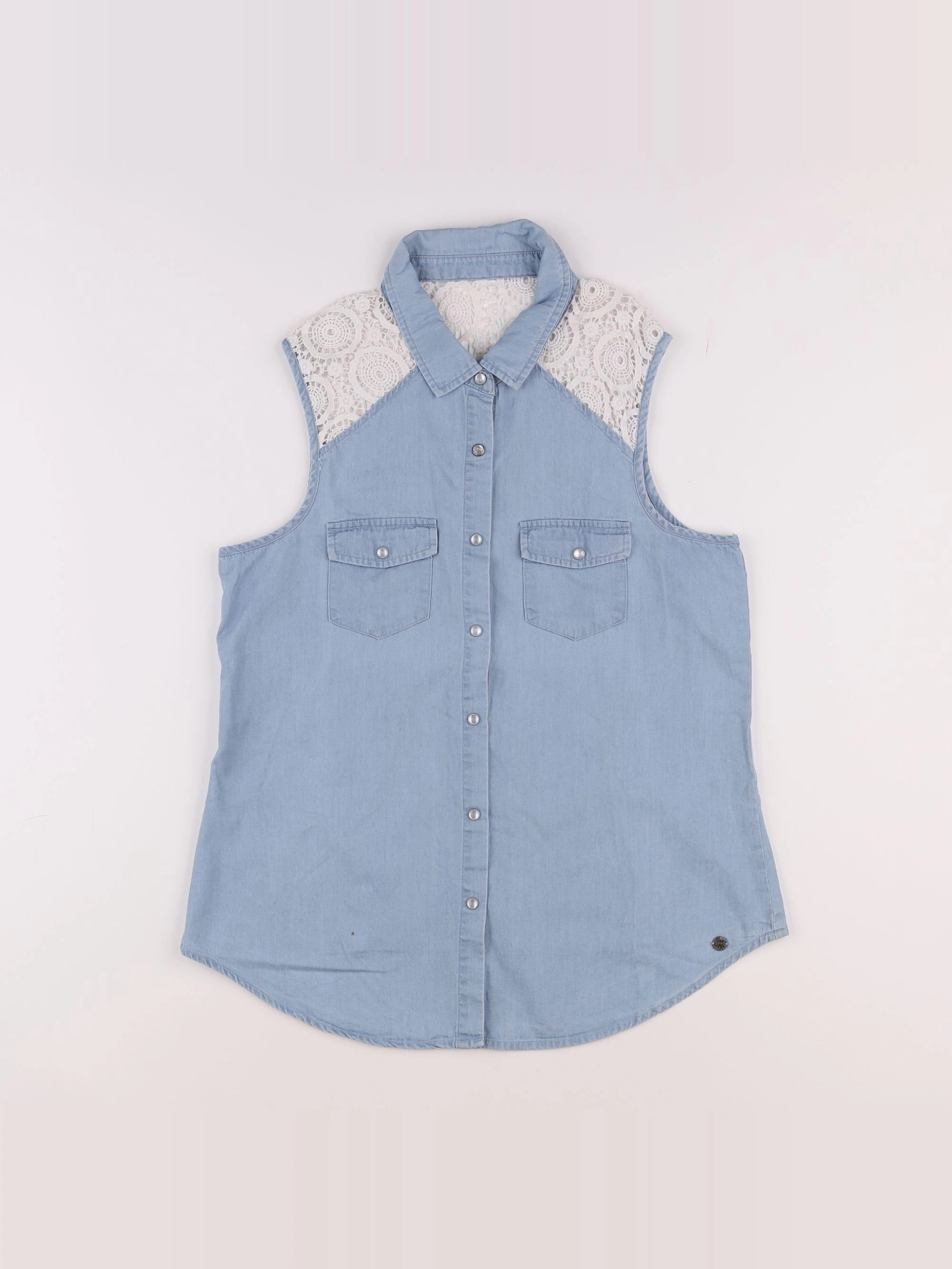 IKKS - blouse bleu - 14 ans