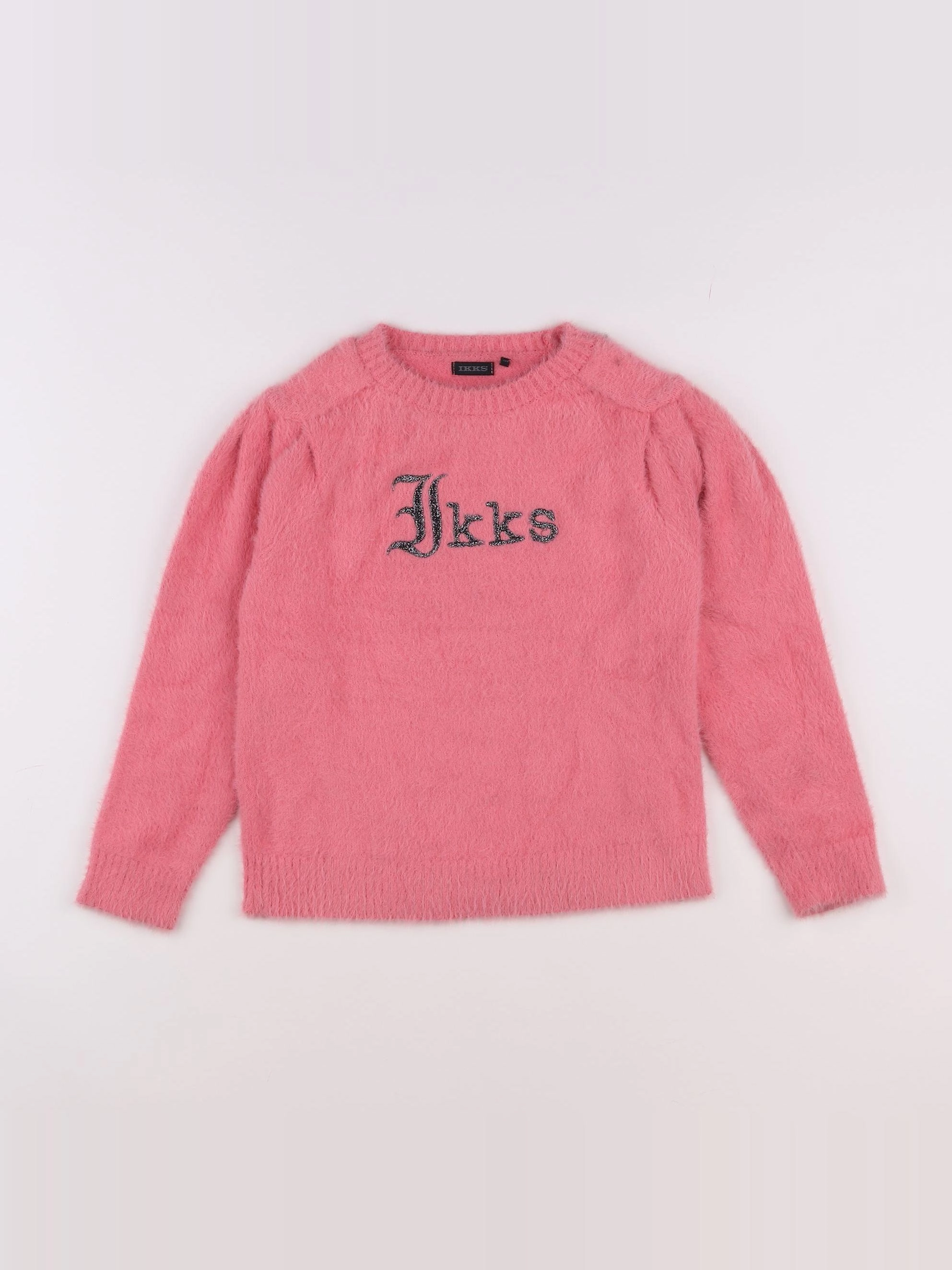 IKKS - pull rose - 8 ans