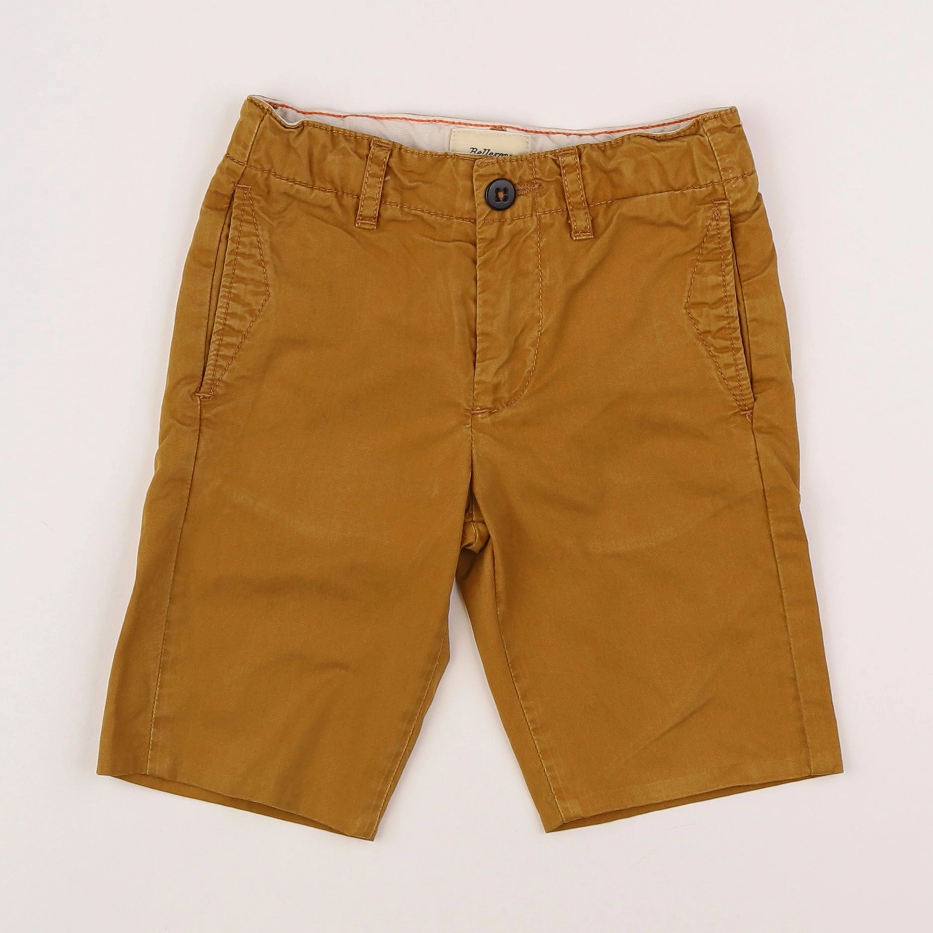 Bellerose - short jaune - 4 ans