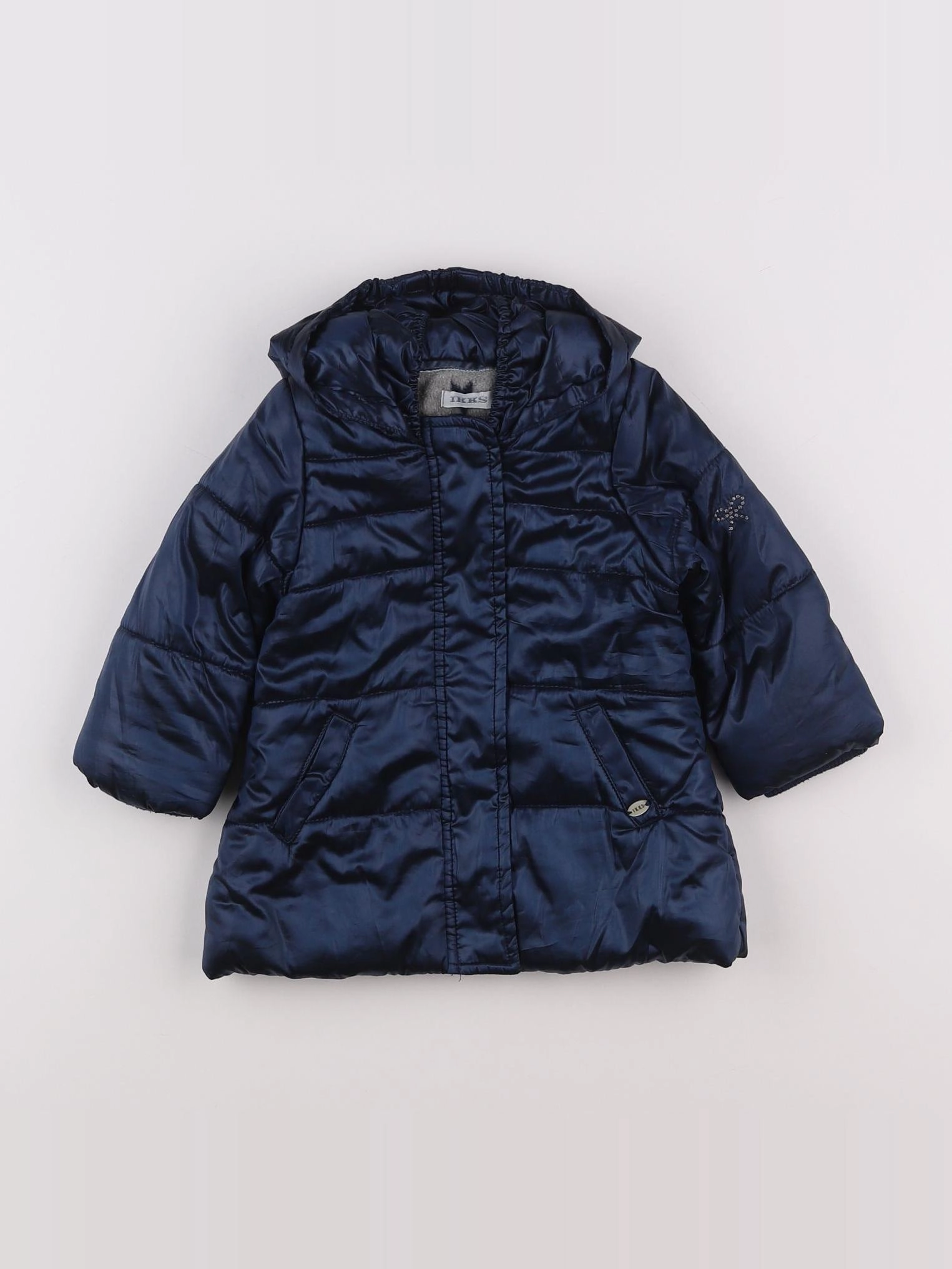 IKKS - doudoune bleu - 12 mois