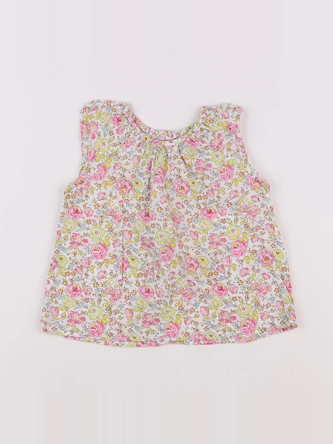 Bonpoint - blouse multicolore - 12 mois