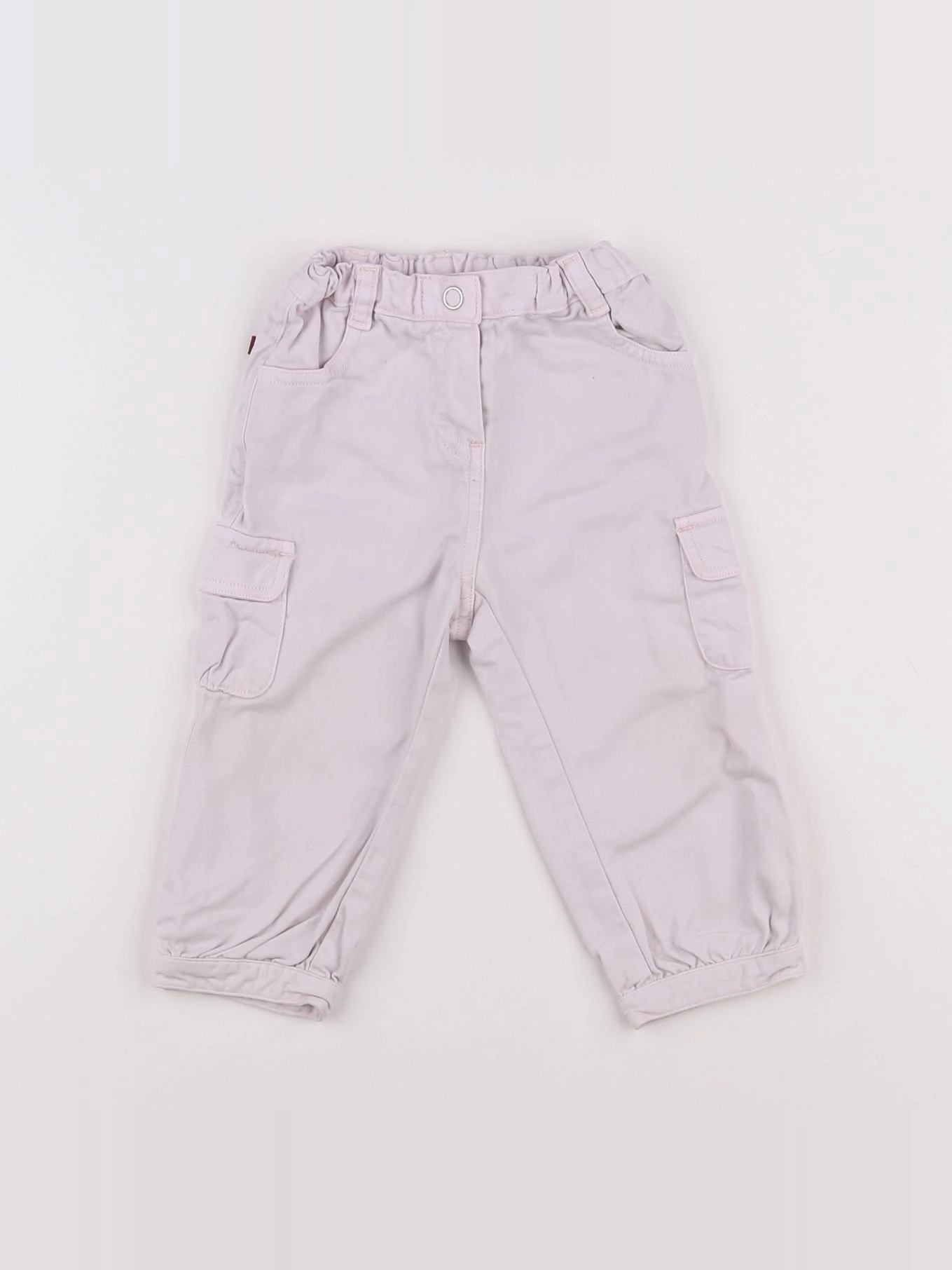 Petit Bateau - pantalon rose - 18 mois