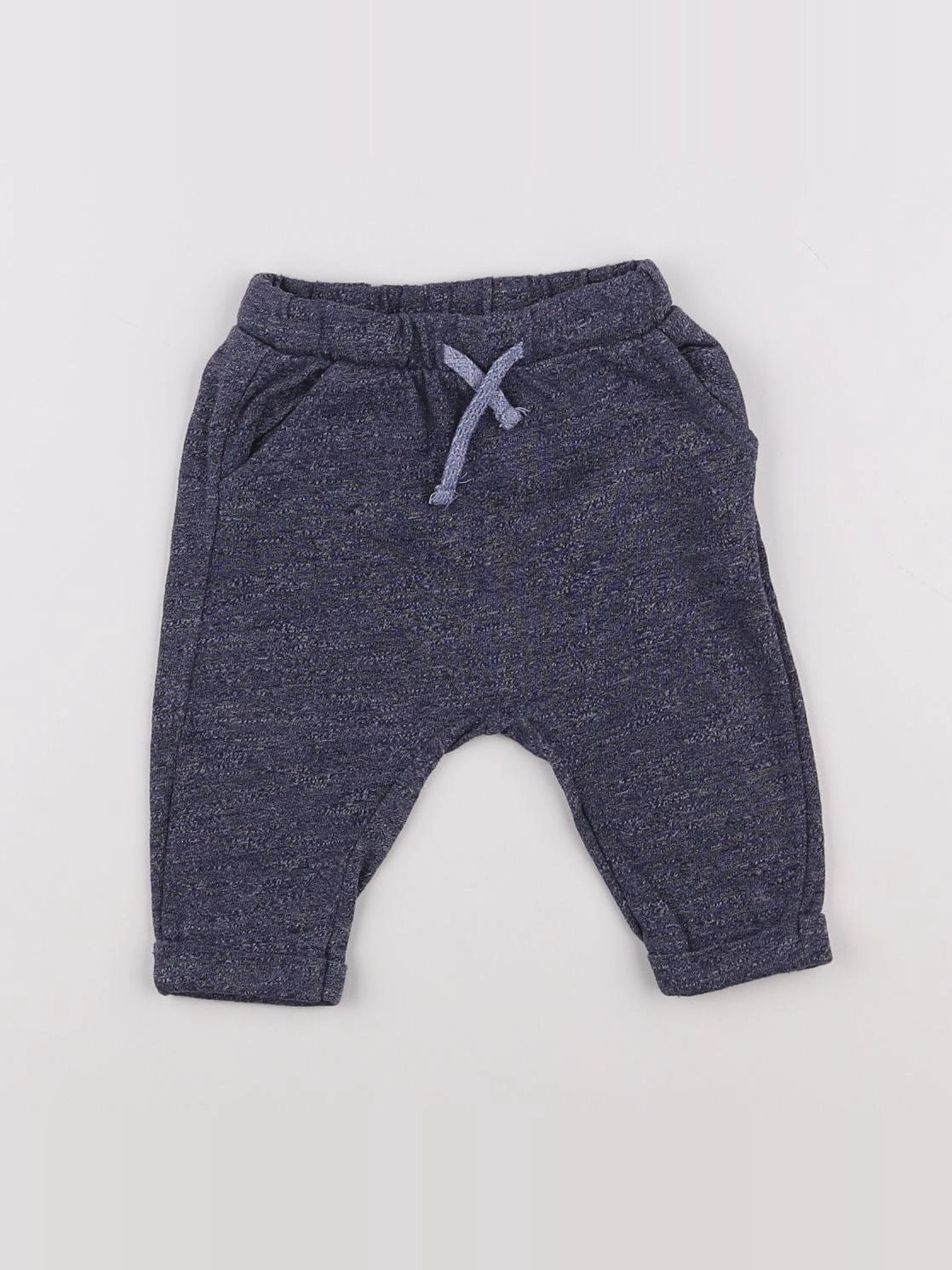 Zara - jogging bleu - 3/6 mois