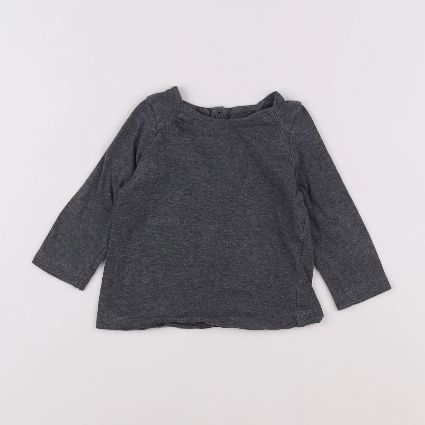 Natalys - tee-shirt gris - 12 mois