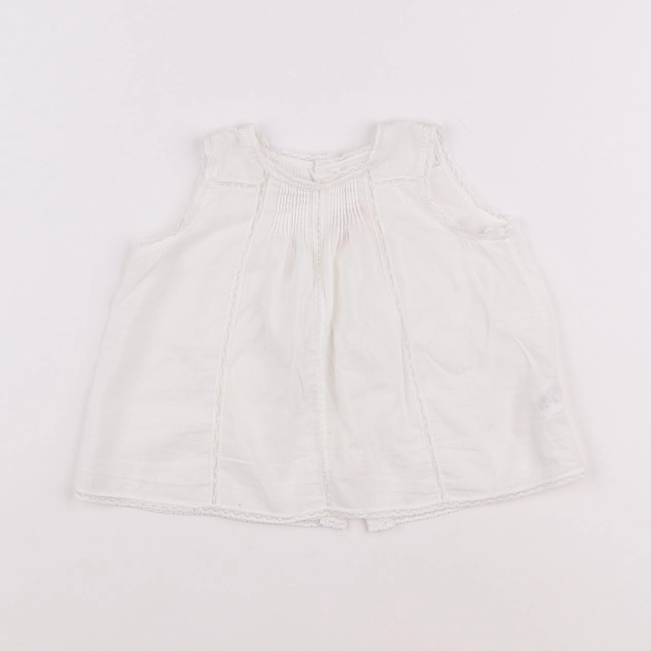 Bonpoint - blouse blanc - 18 mois
