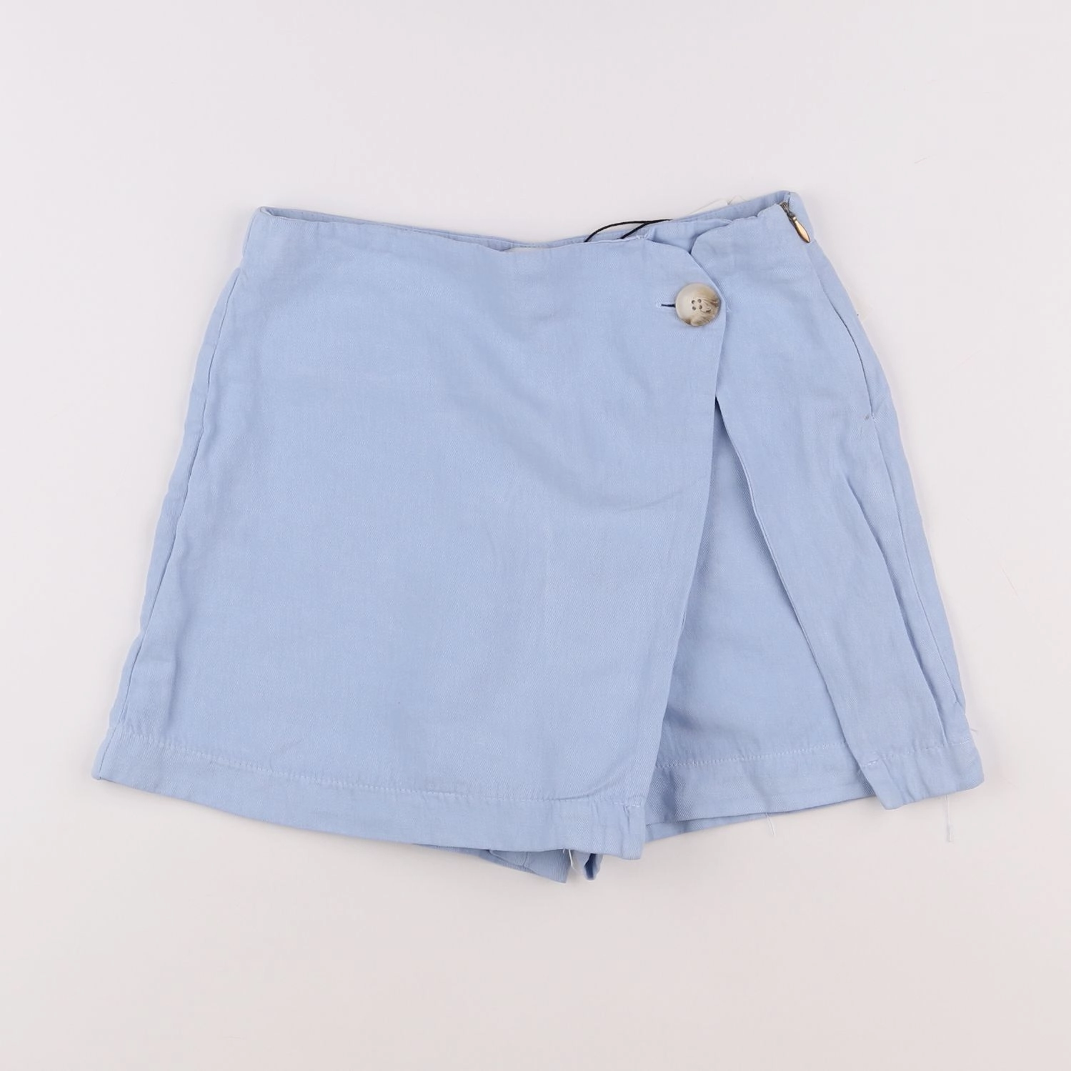 Zara - jupe short bleu - 11/12 ans