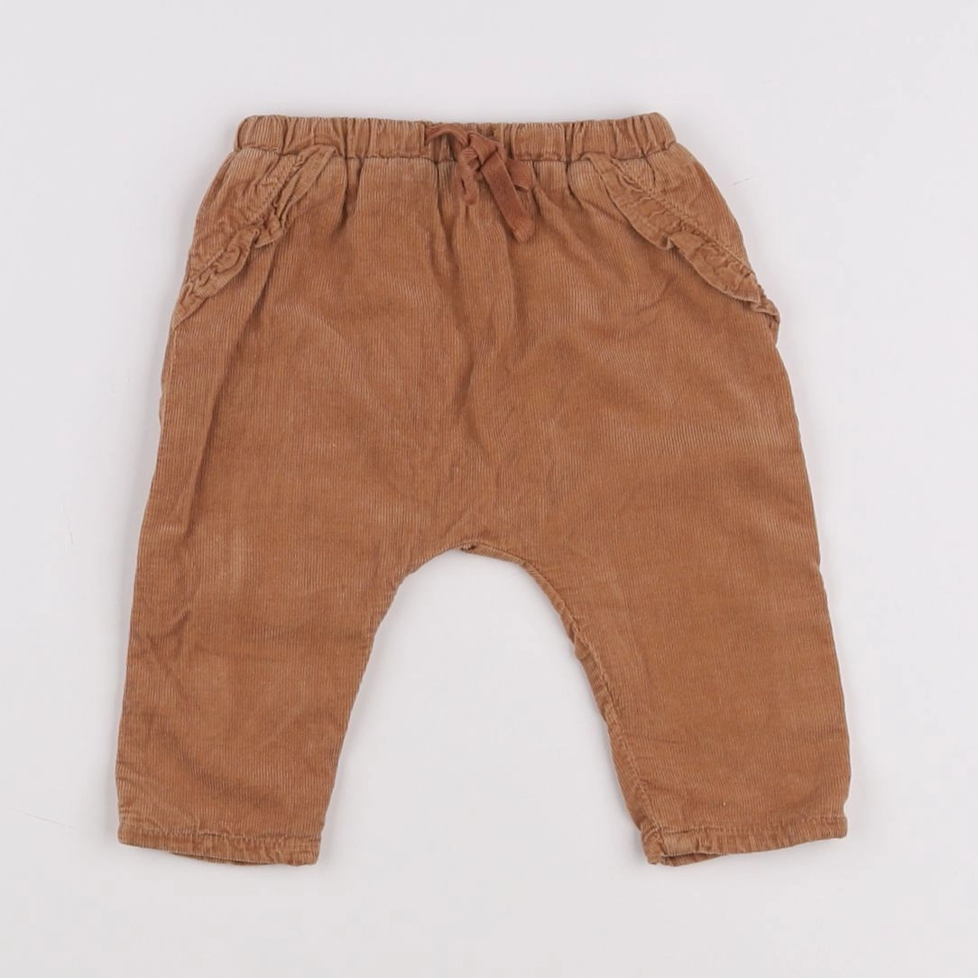 Boutchou - sarouel marron - 3 mois