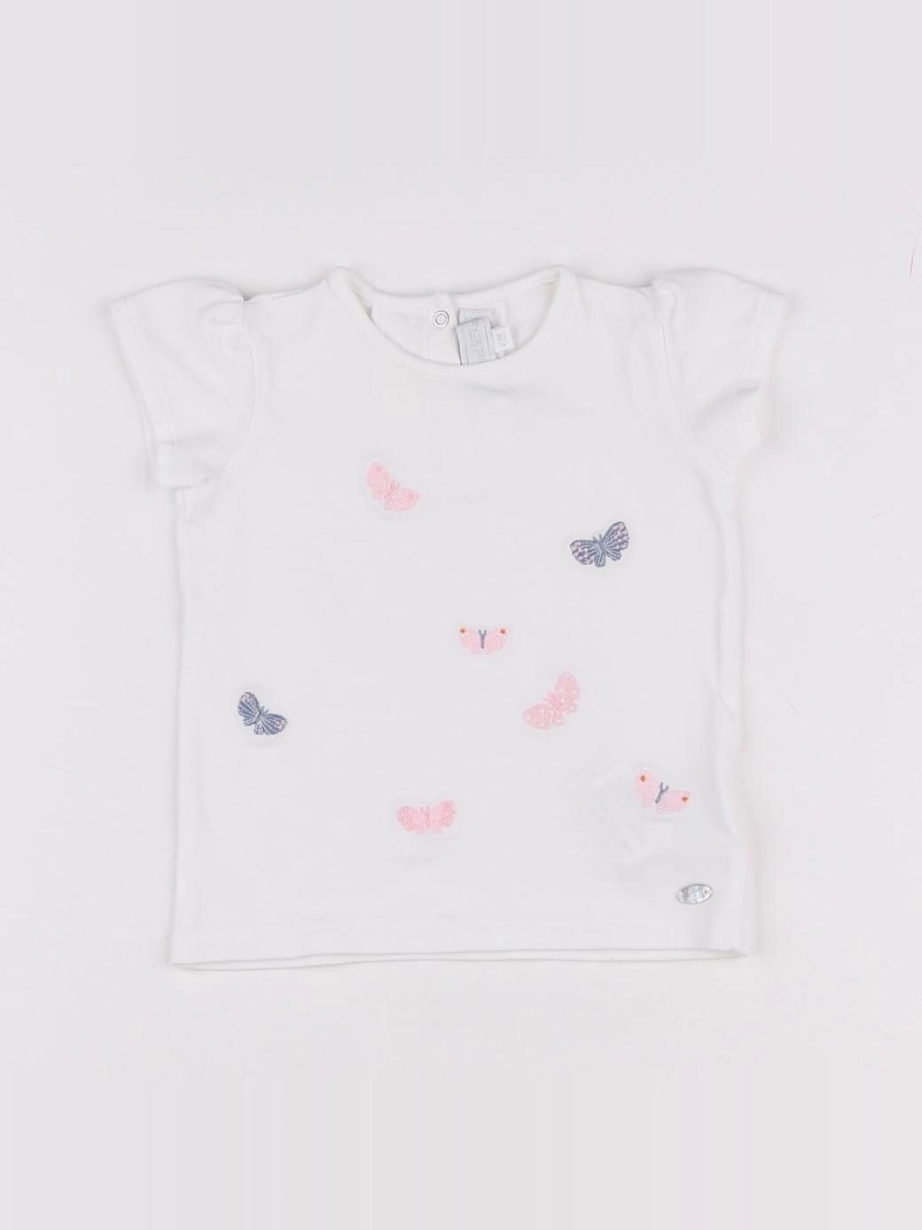 Tartine & Chocolat - tee-shirt blanc - 6 mois