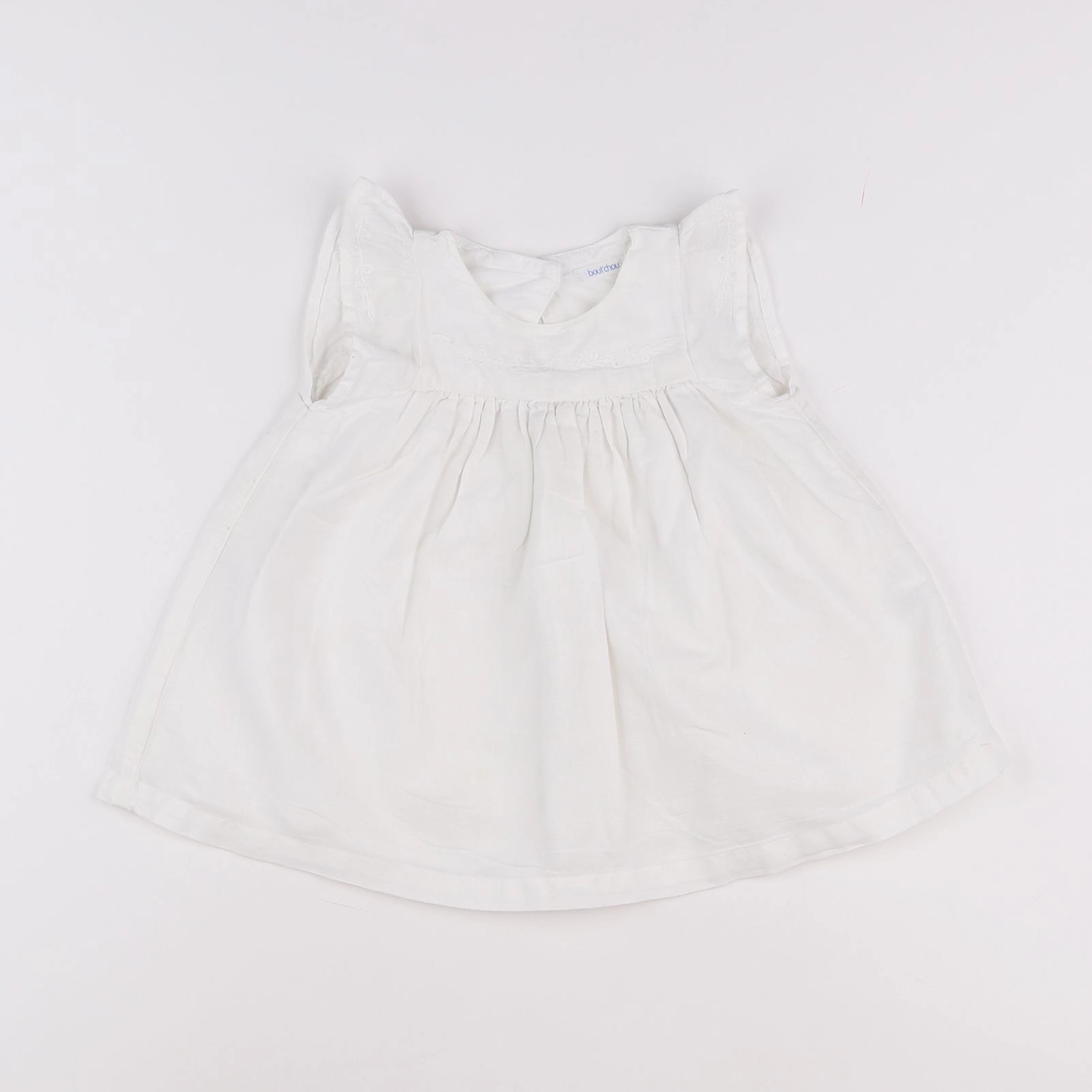 Boutchou - robe blanc - 6 mois
