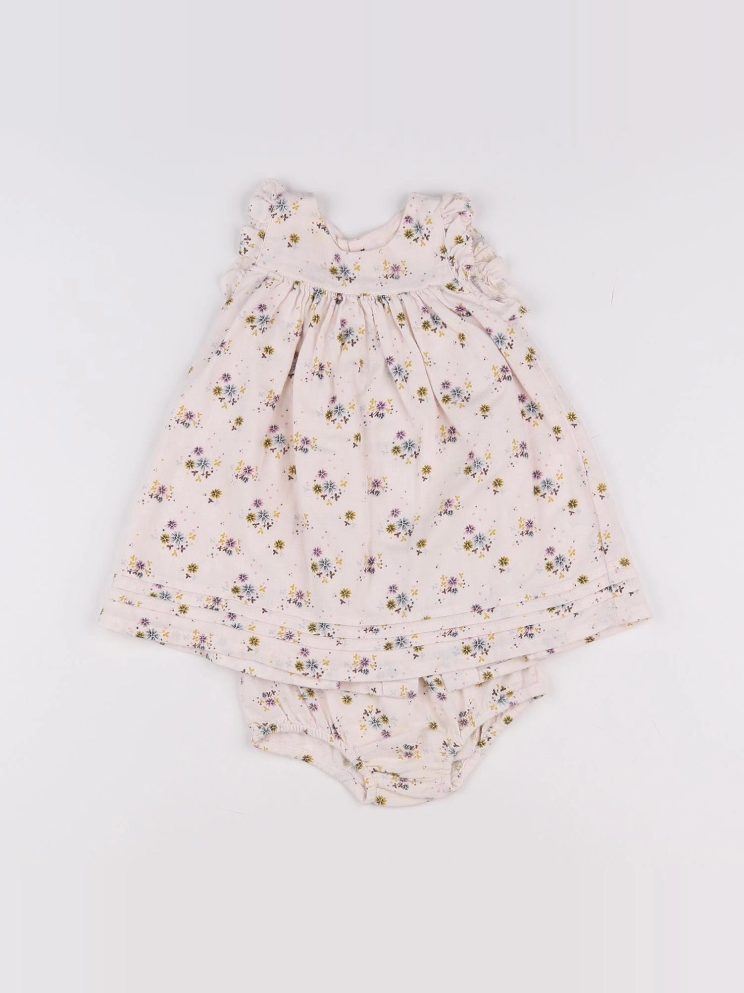 Boutchou - robe beige - 3 mois