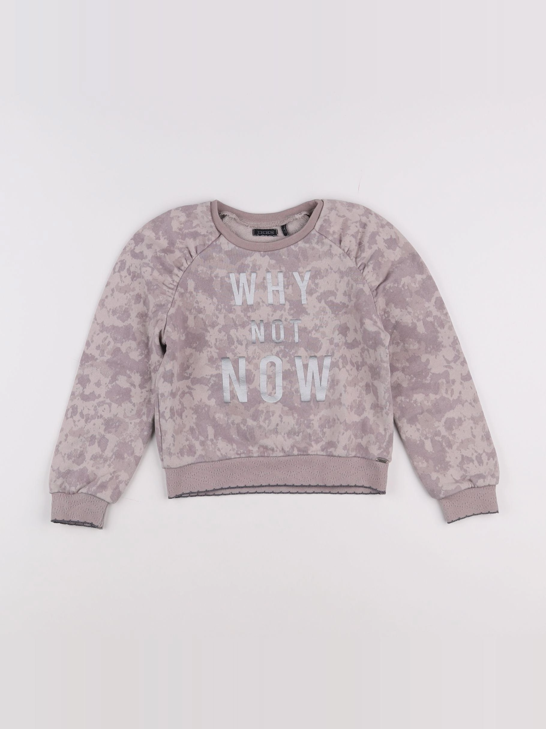 IKKS - sweat violet - 5 ans