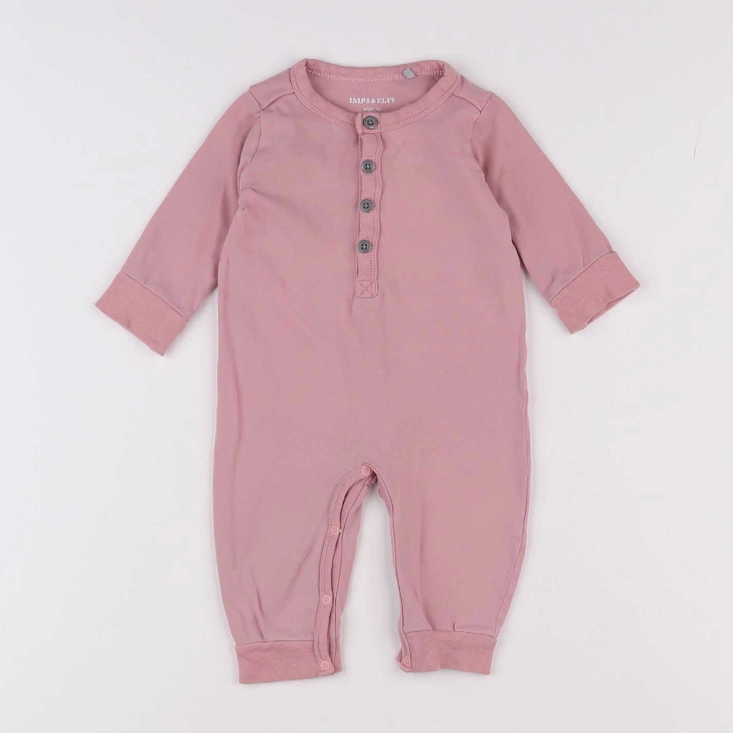 Imps & Elfs - pyjama coton rose - 3 mois