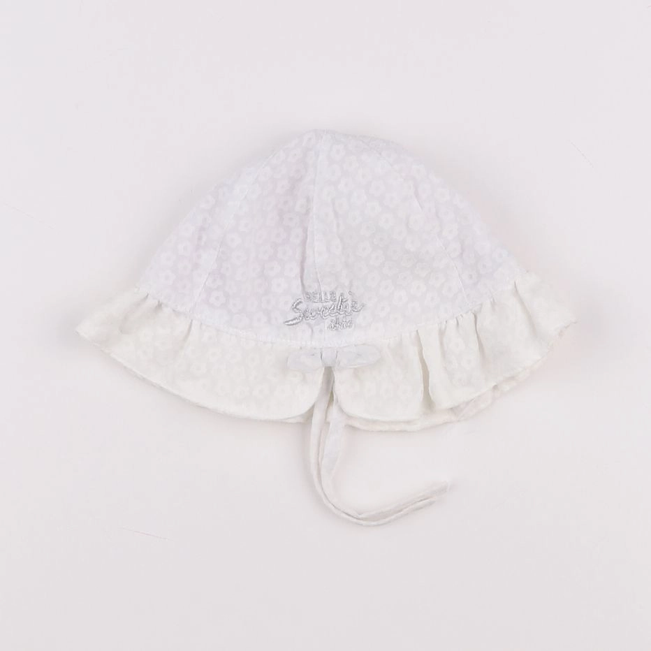 IKKS - chapeau blanc - 12/18 mois