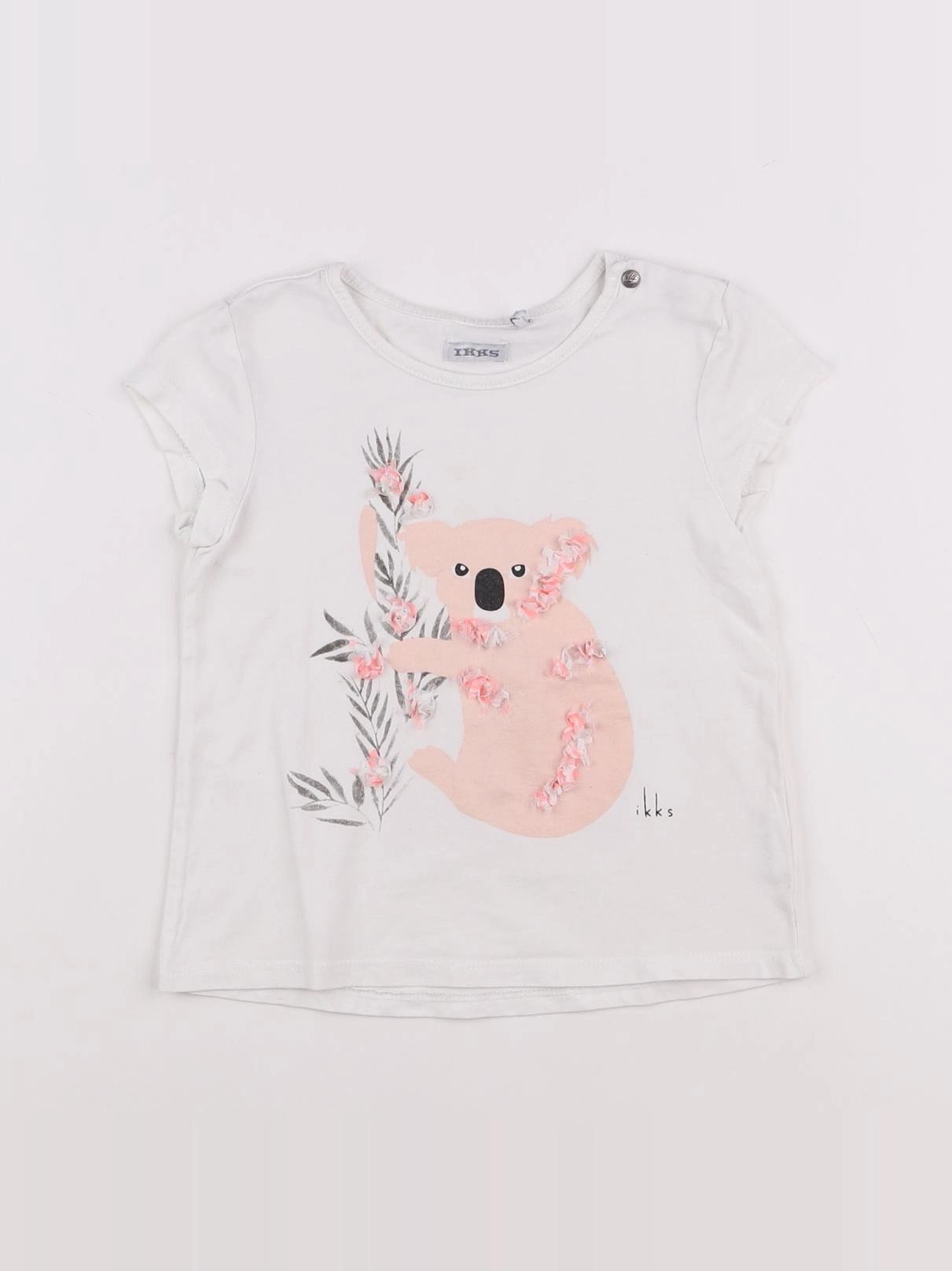 IKKS - tee-shirt blanc - 12 mois