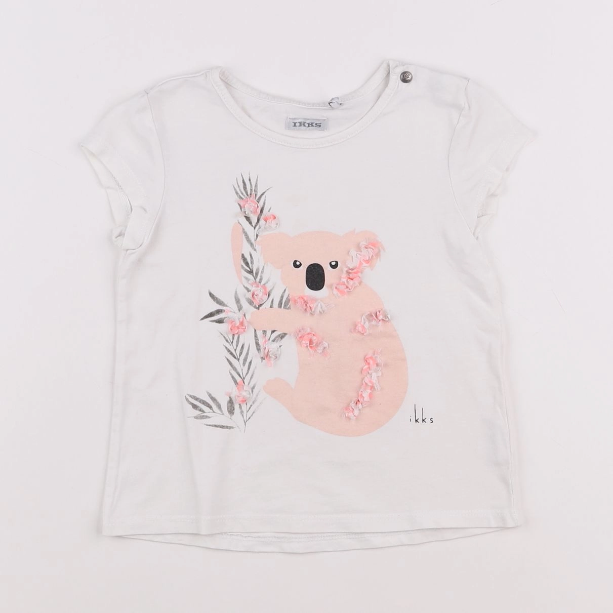 IKKS - tee-shirt blanc - 12 mois