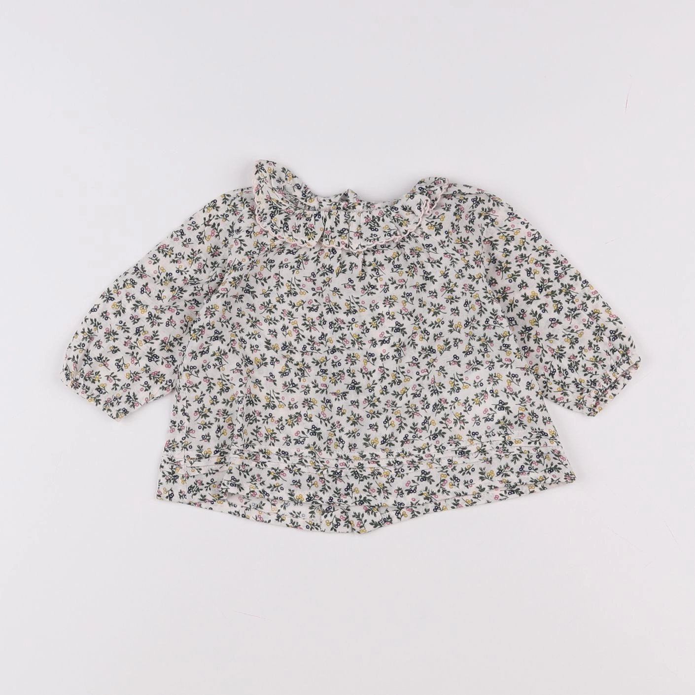 Boutchou - blouse multicolore - 3 mois
