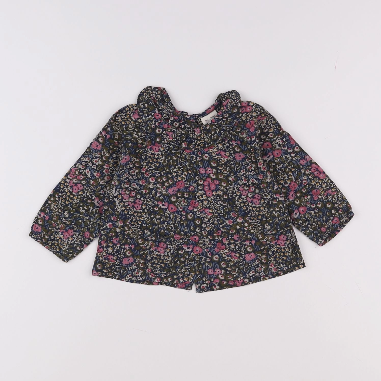 Nice Things - blouse bleu - 6 mois