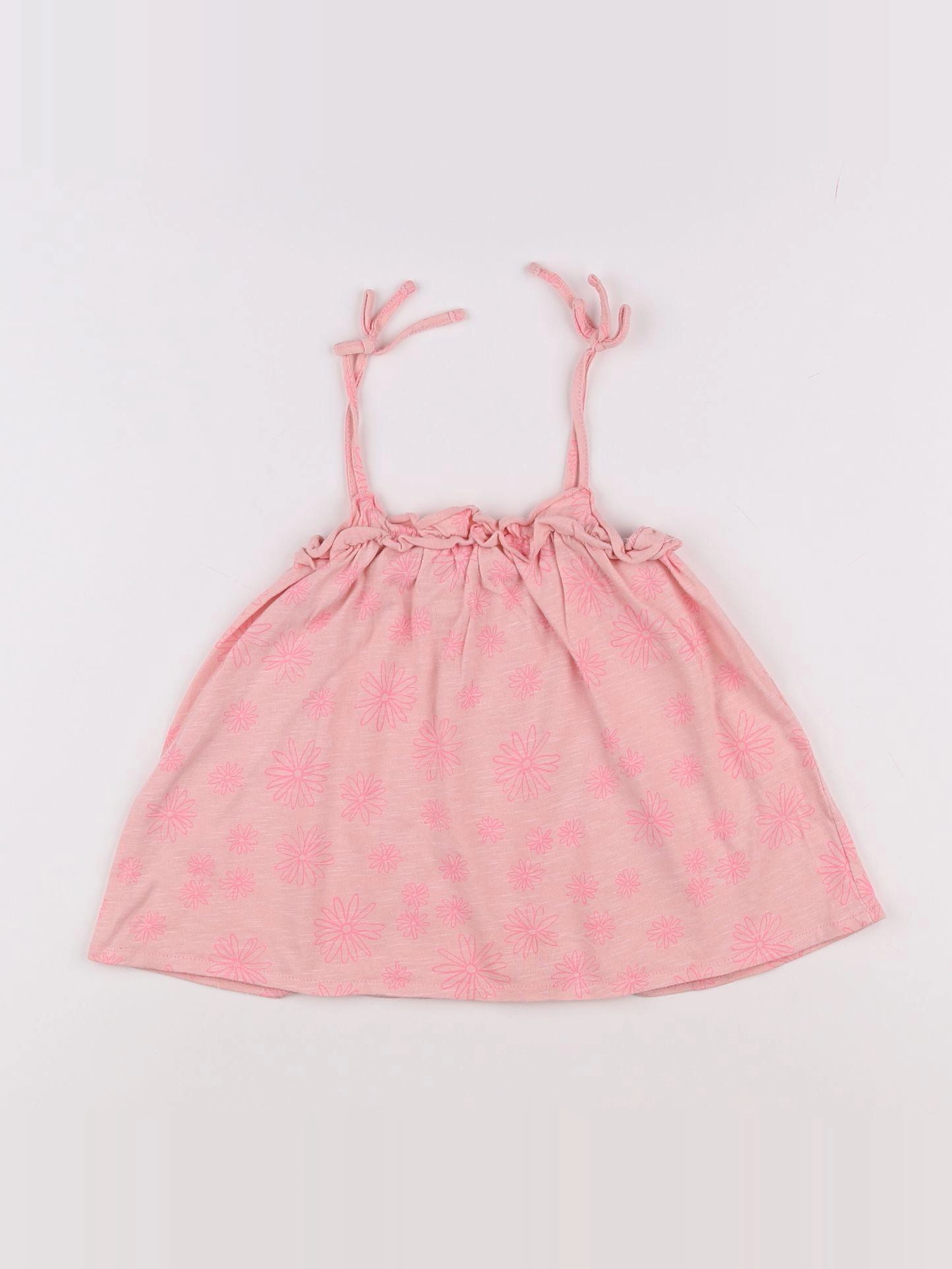 Zara - débardeur rose - 18 mois à 2 ans