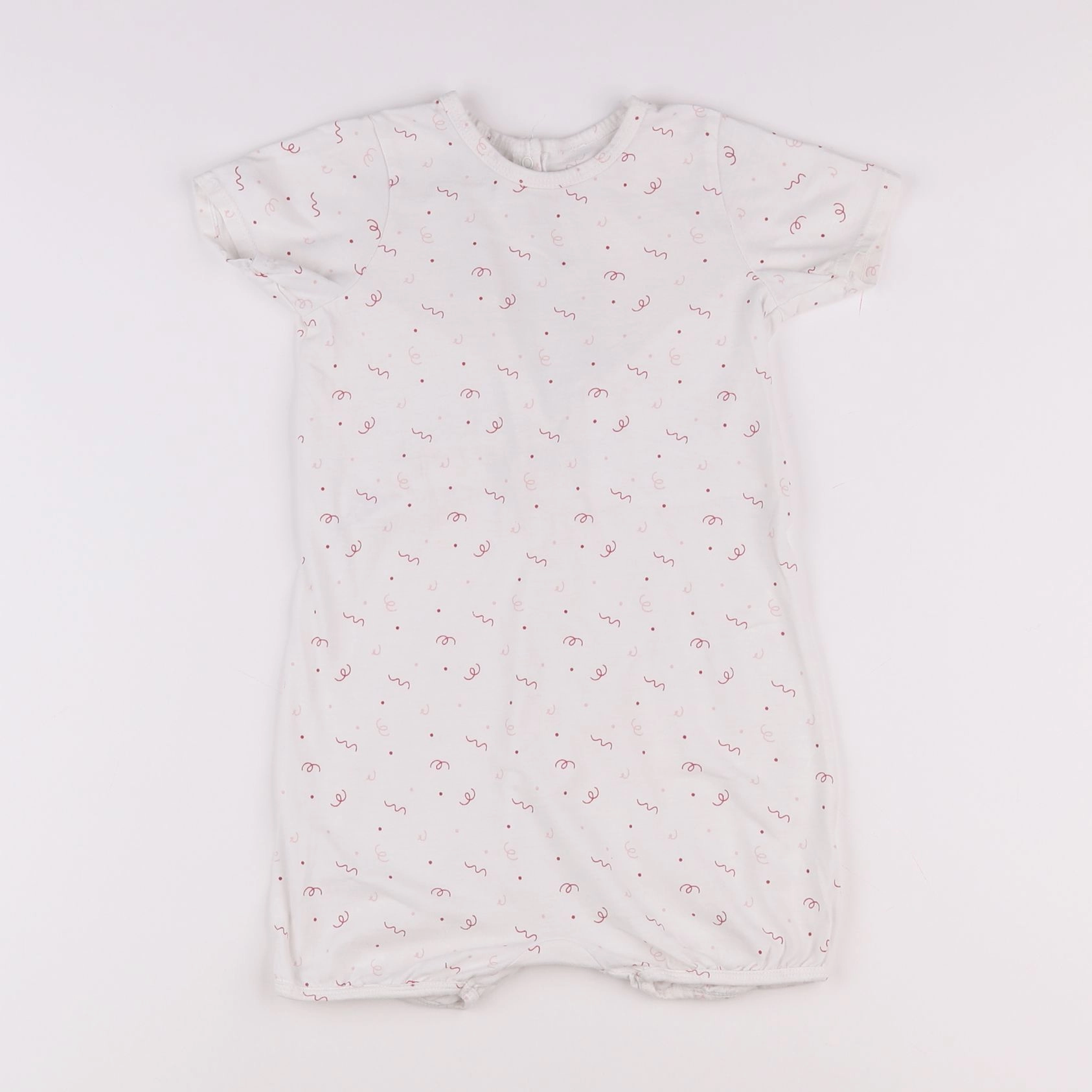 Vertbaudet - pyjama coton blanc - 3 ans