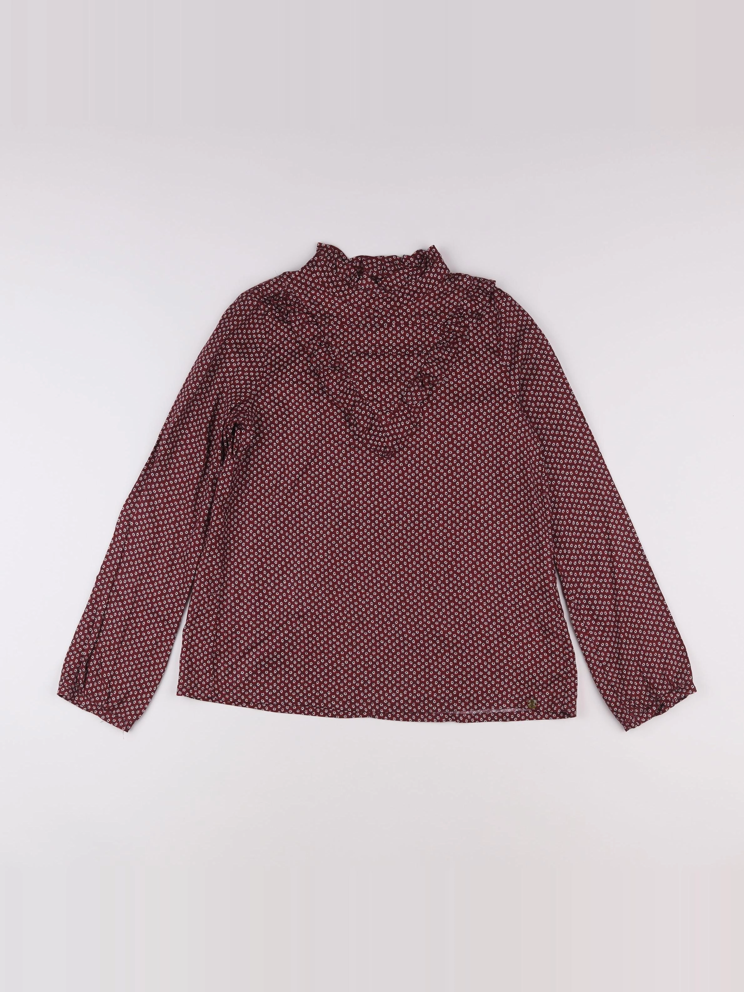 IKKS - blouse rouge - 12 ans