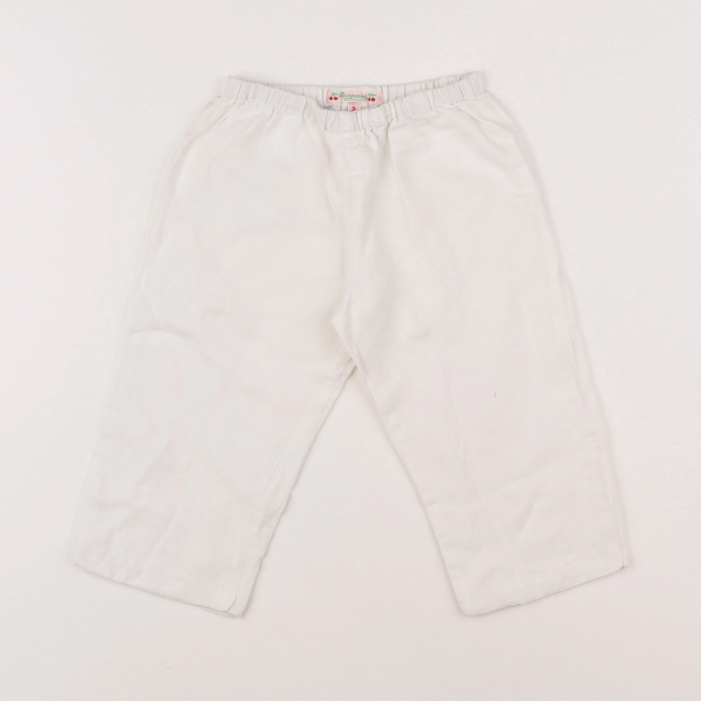 Bonpoint - pantalon blanc - 2 ans