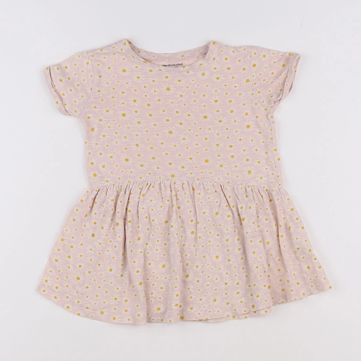 Vertbaudet - robe rose - 3 ans