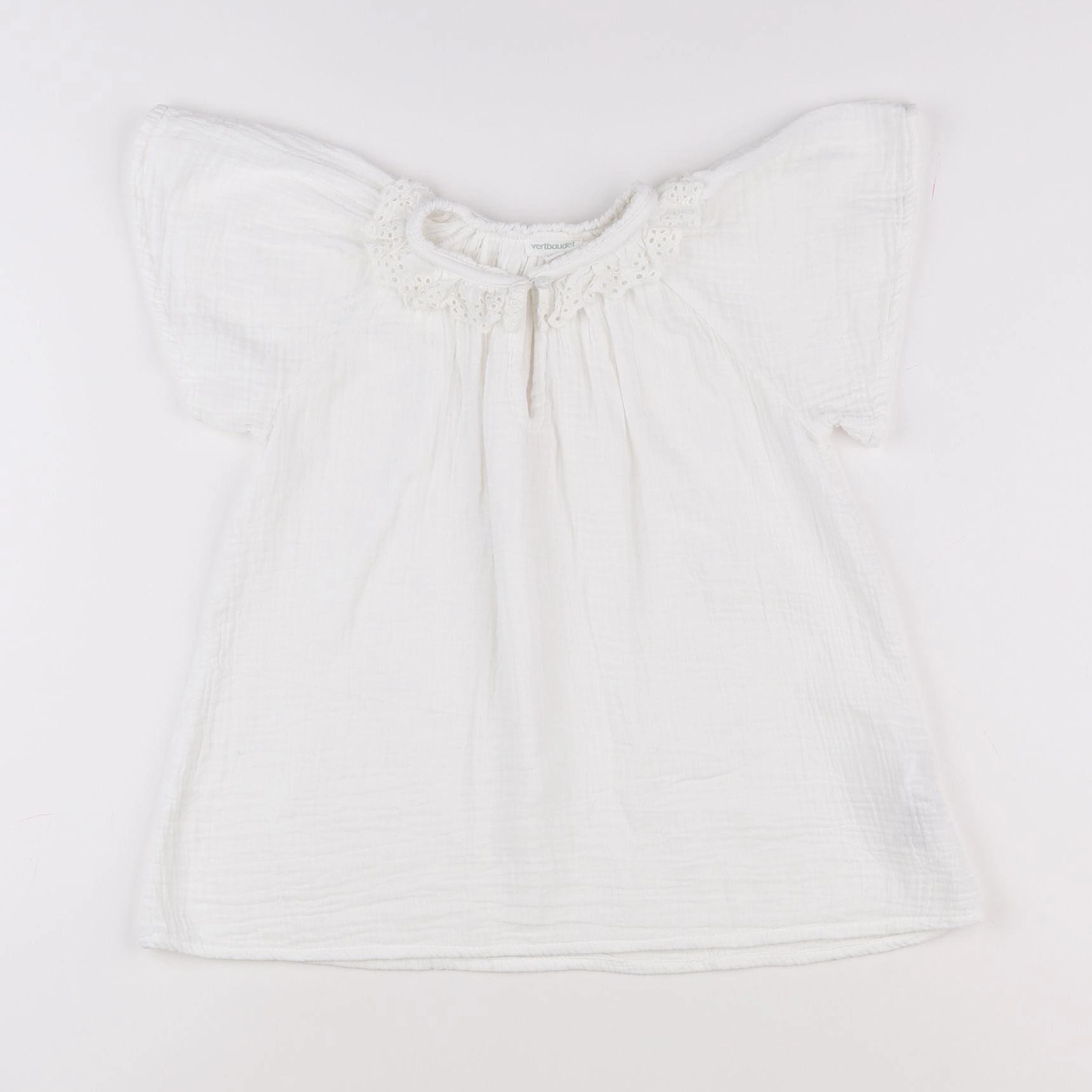 Vertbaudet - blouse blanc - 9 ans