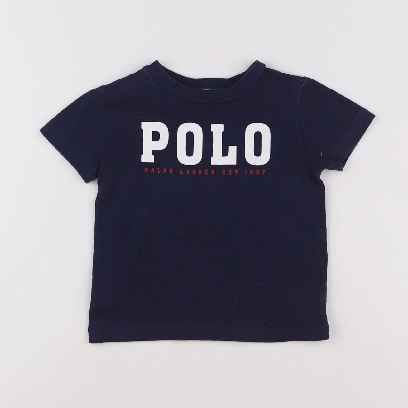 Ralph Lauren - tee-shirt bleu - 12 mois