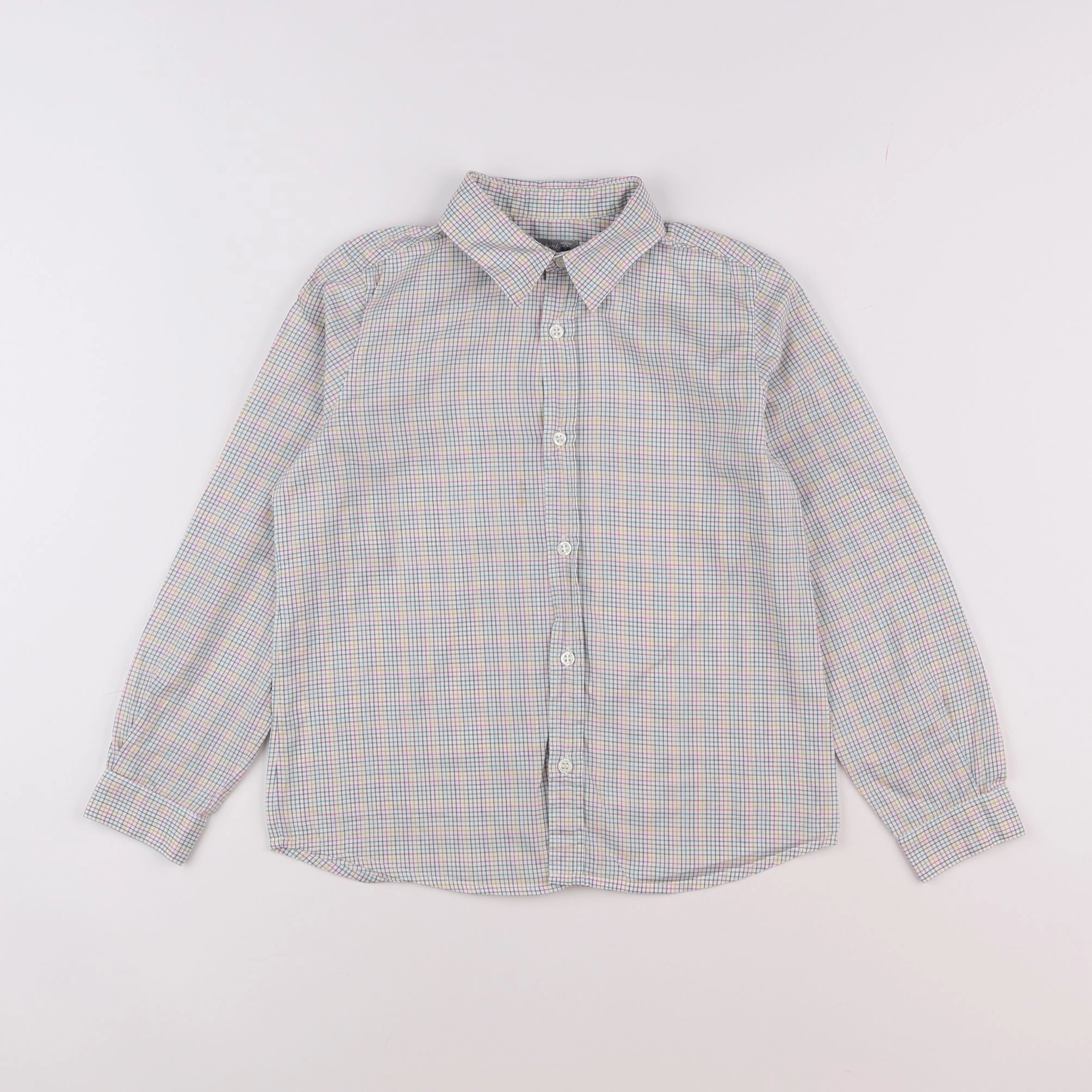 Bonpoint - chemise multicolore - 8 ans
