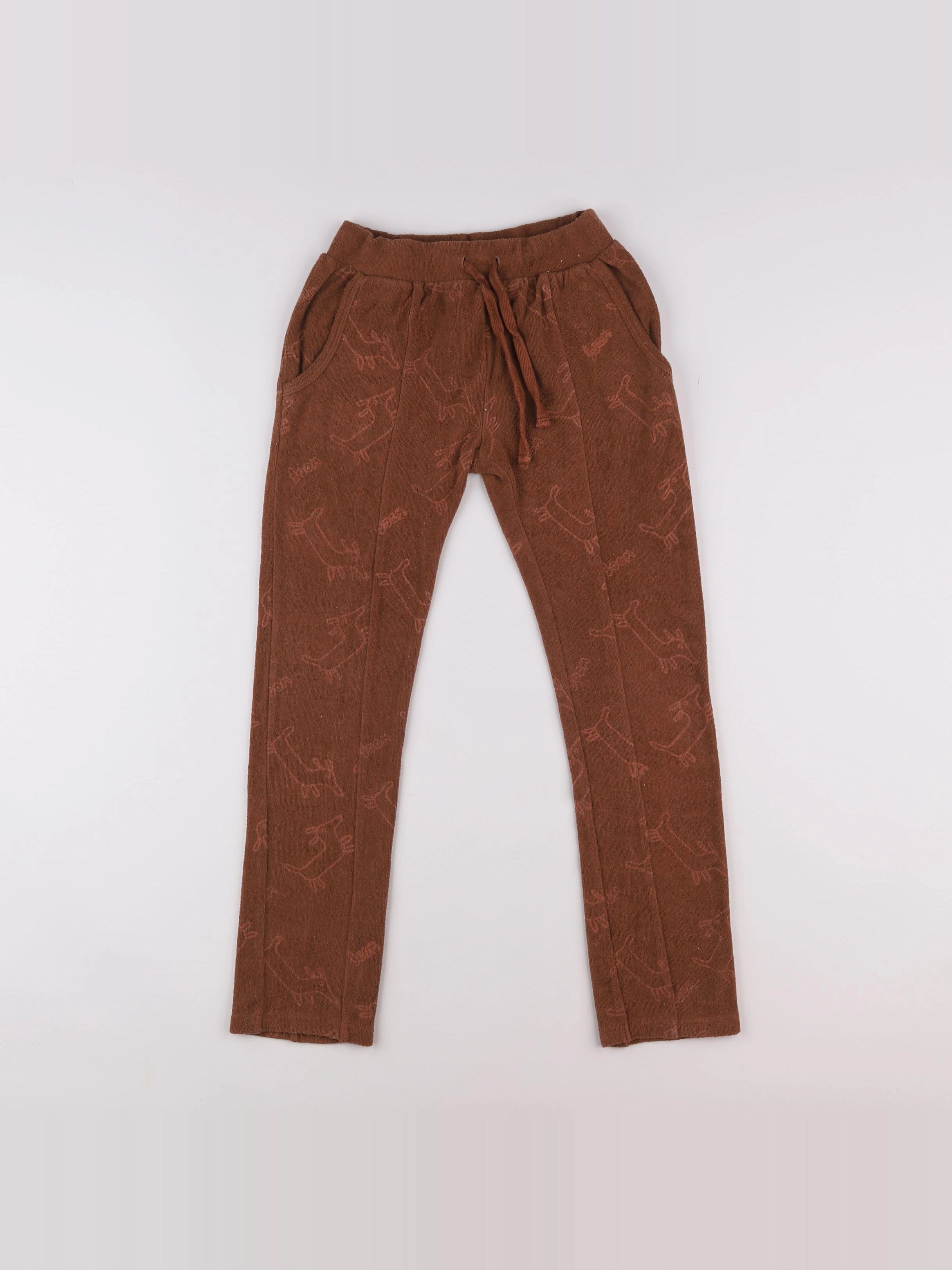 Maison Tadaboum - jogging marron - 10/11 ans