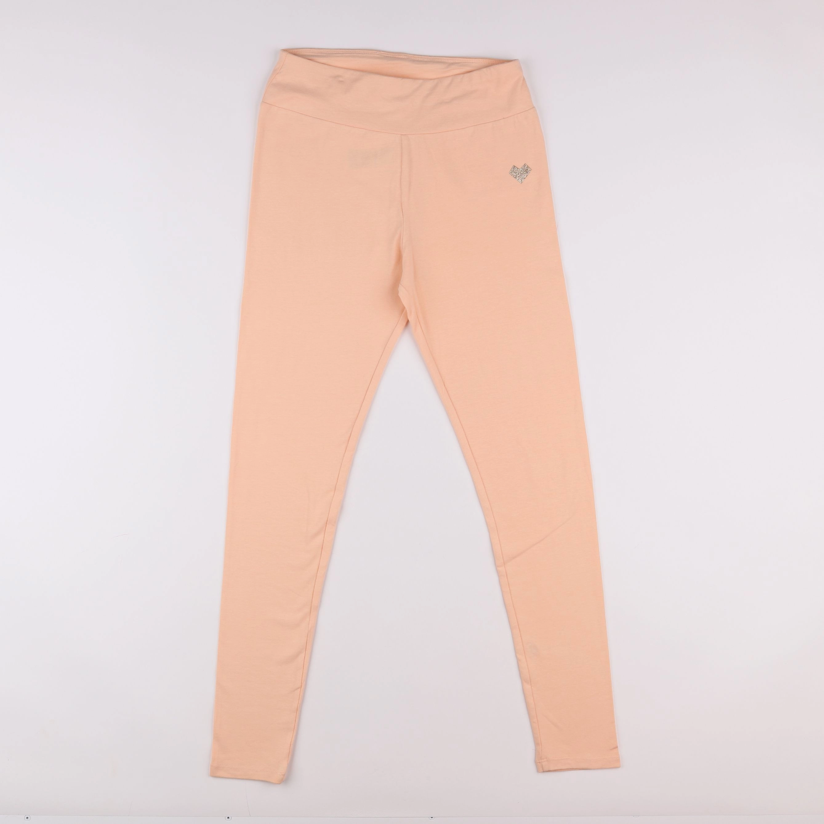 Vertbaudet - legging orange - 12 ans