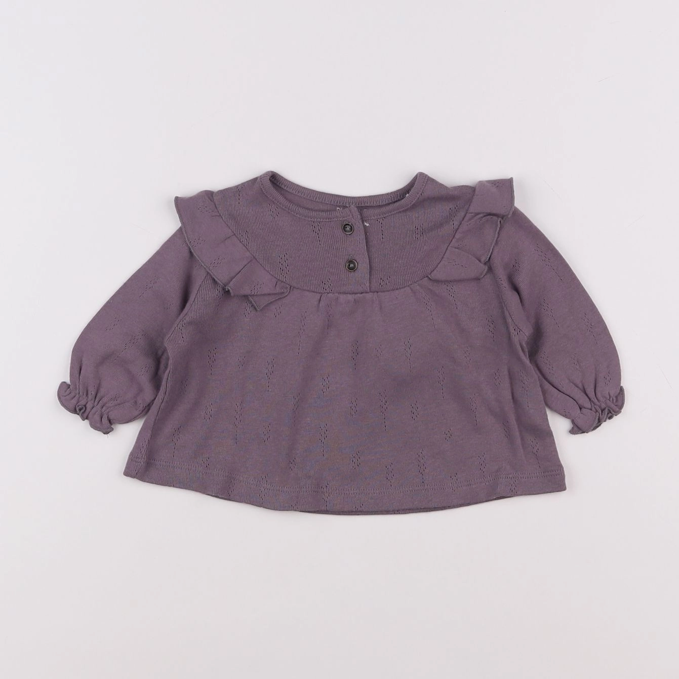 Play Up - tee-shirt violet - 3 mois